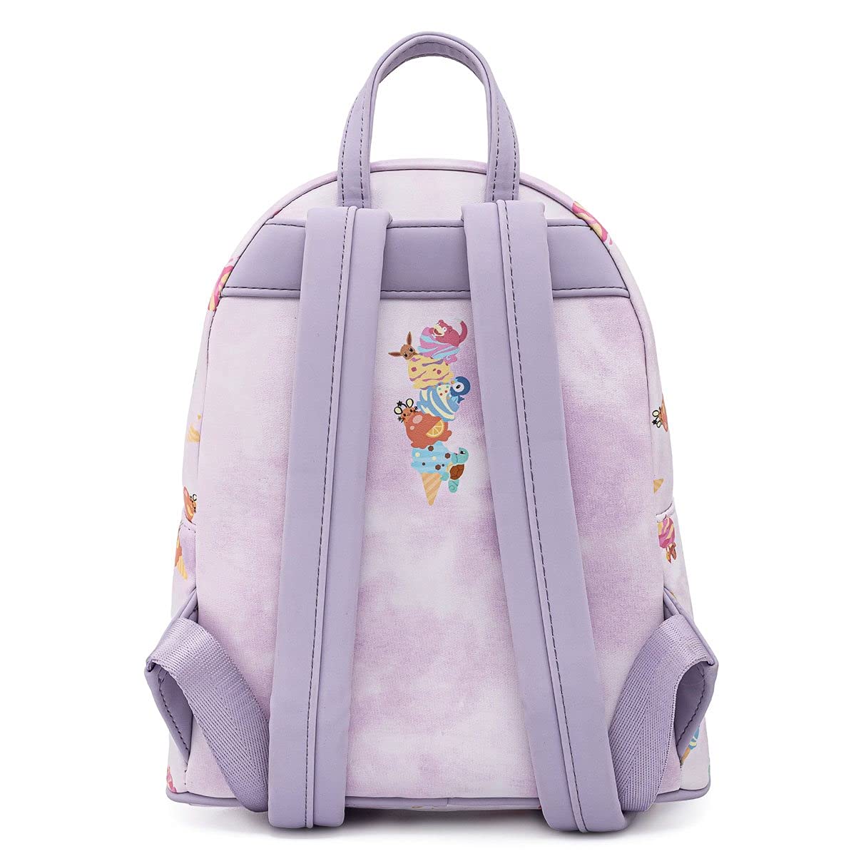 Loungefly Pokemon Ice Cream Acid Wash Denim Women's Crossbody Bag - Cute Anime Backpack for Daily Use, Travel & Cosplay Accessories