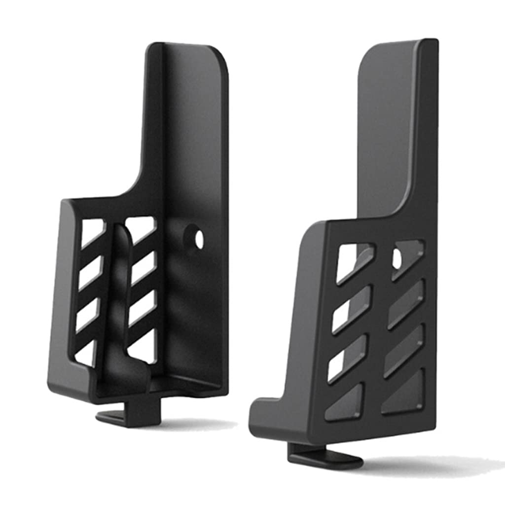 YFSDX Adjustable Dual Slot Phone & Tablet Wall Mount Bracket - 360° Rotation for Optimal Viewing - Perfect for Home, Office, and Kitchen Use