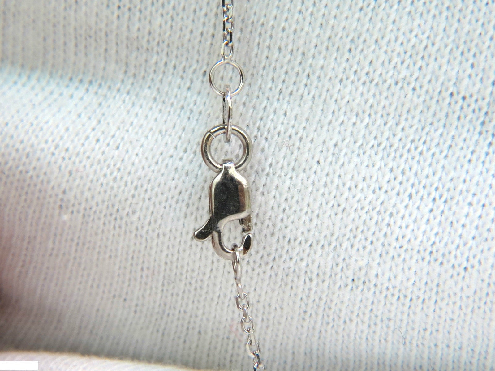 1.52CT Modern Love Diamond Pendant with 14KT Gold Chain & Bead Set - Elegant Jewelry Gift for Women, Anniversary, Valentine's Day