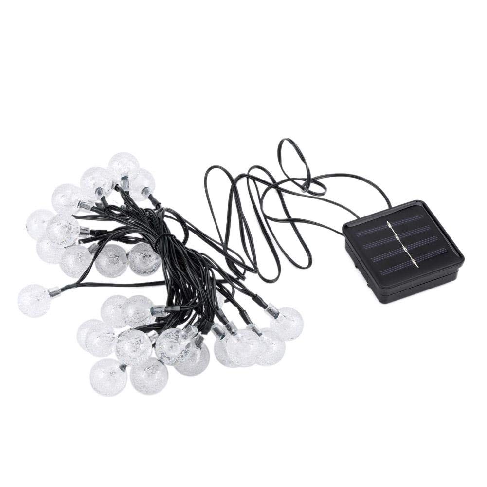 AYNEFY Solar Powered LED Outdoor String Lights - 30 Colorful Globe Balls for Garden, Yard, Party, Wedding & Patio Decor
