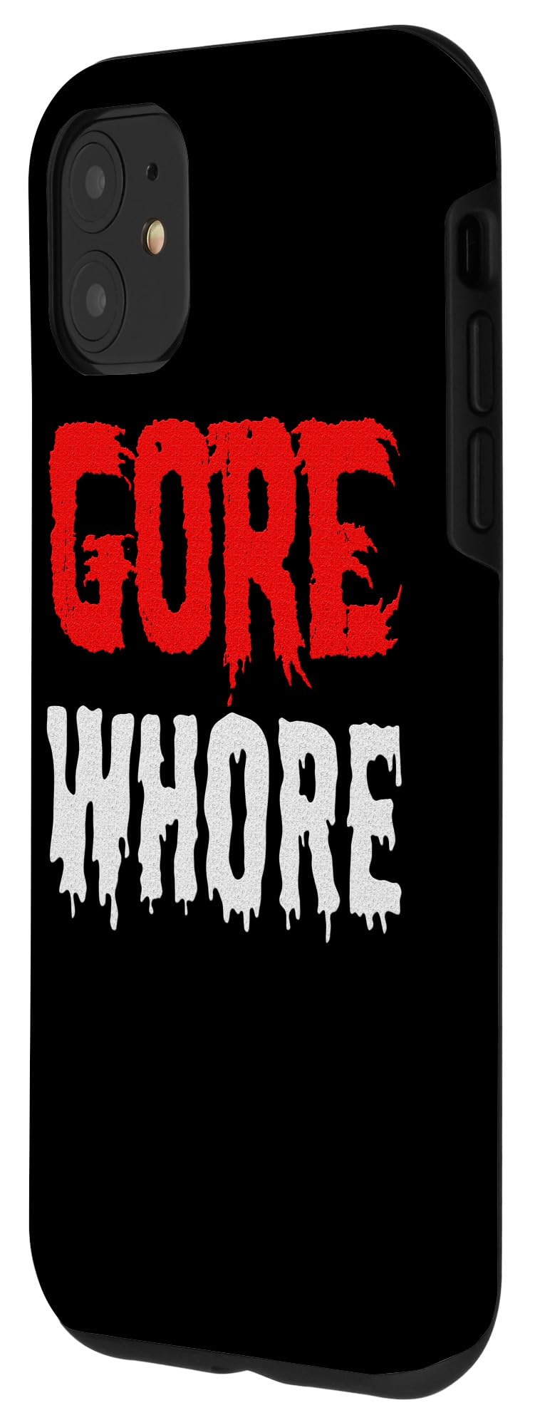 iPhone 11 Horror Movie Fan Case - Scary Gore Design Phone Cover for Halloween, Horror Conventions & Movie Nights