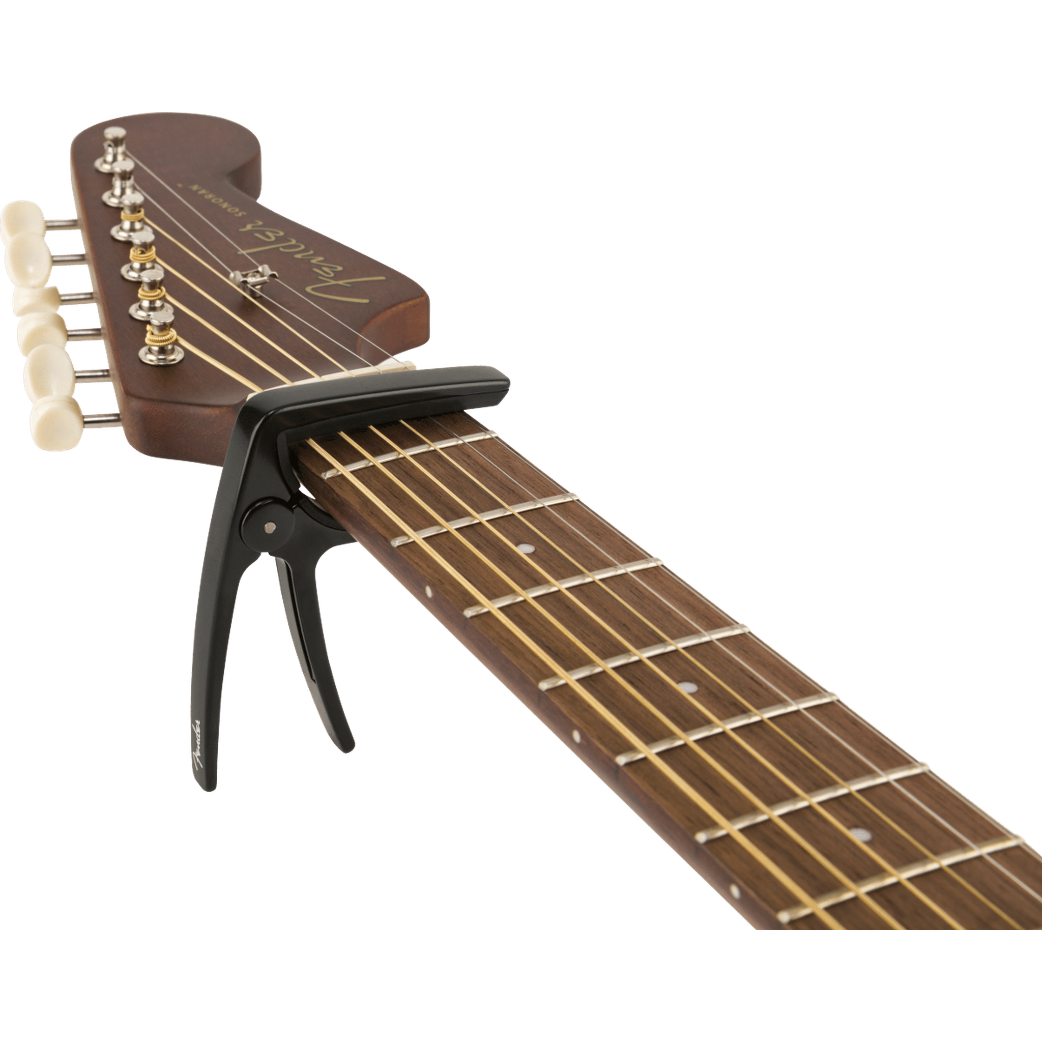 Fender Laurel Acoustic Guitar Capo - Premium Guitar Accessory for Musicians | Perfect for Live Performances & Studio Recording