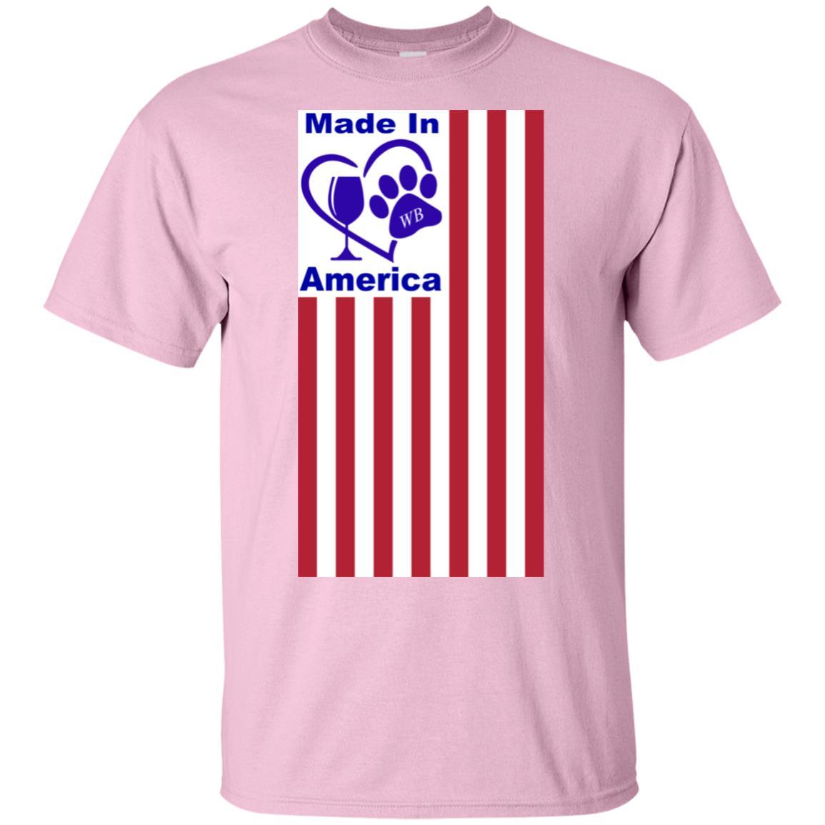 WineyBitches.Co Made in USA Premium 100% Cotton T-Shirt for Women - Comfortable Casual Wear for Outings, Parties & Everyday Fashion