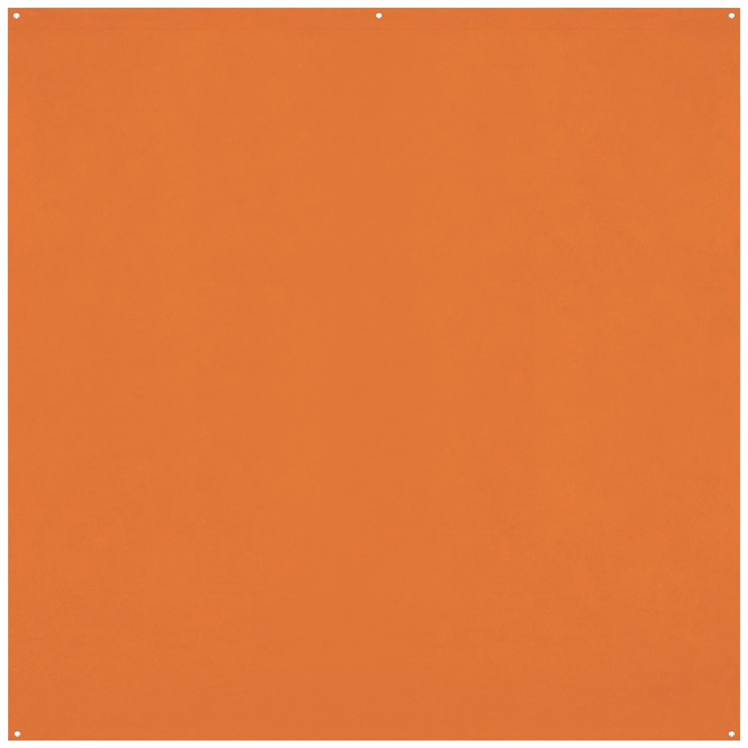 X Drop Pro Wrinkle Resistant Photography Backdrop - Tiger Orange (8' x 8') | Studio Background for Portraits, Product Shoots & Video Production
