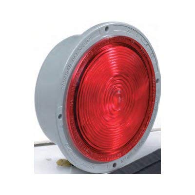 Betts 400112 4-Inch Red Stop/Tail Light Plug - Replacement for Trucks & Trailers - (Pack of 1) - Ideal for Heavy-Duty Vehicles & Road Safety Maintenance