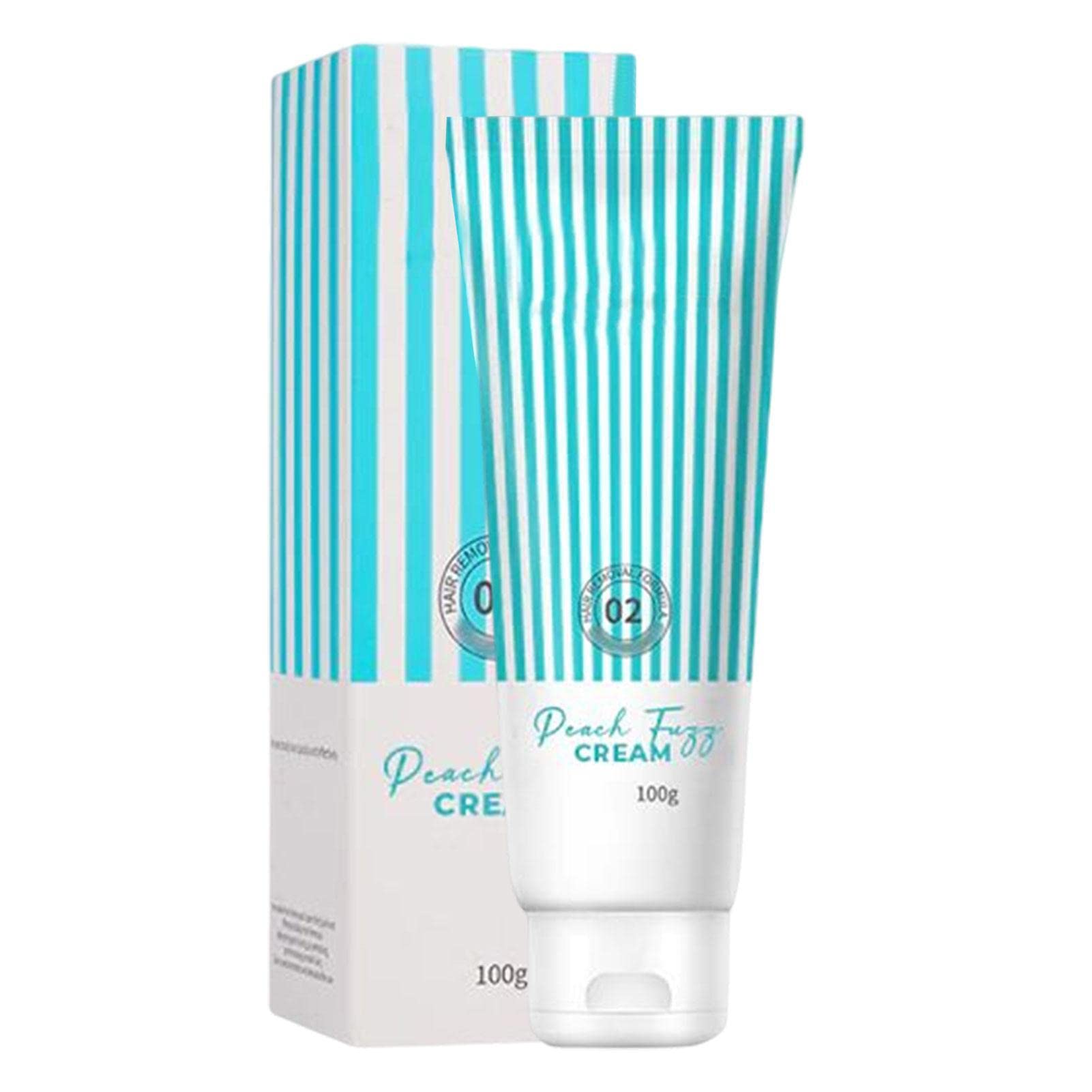 Best Hair Removal Cream for Women - Peach Fuzz & Facial Hair Remover, 3.52 Oz | Gentle Upper Lip & Mustache Hair Removal | Smooth Skin for Everyday Confidence | Perfect for Sensitive Skin & At-Home Beauty Routine