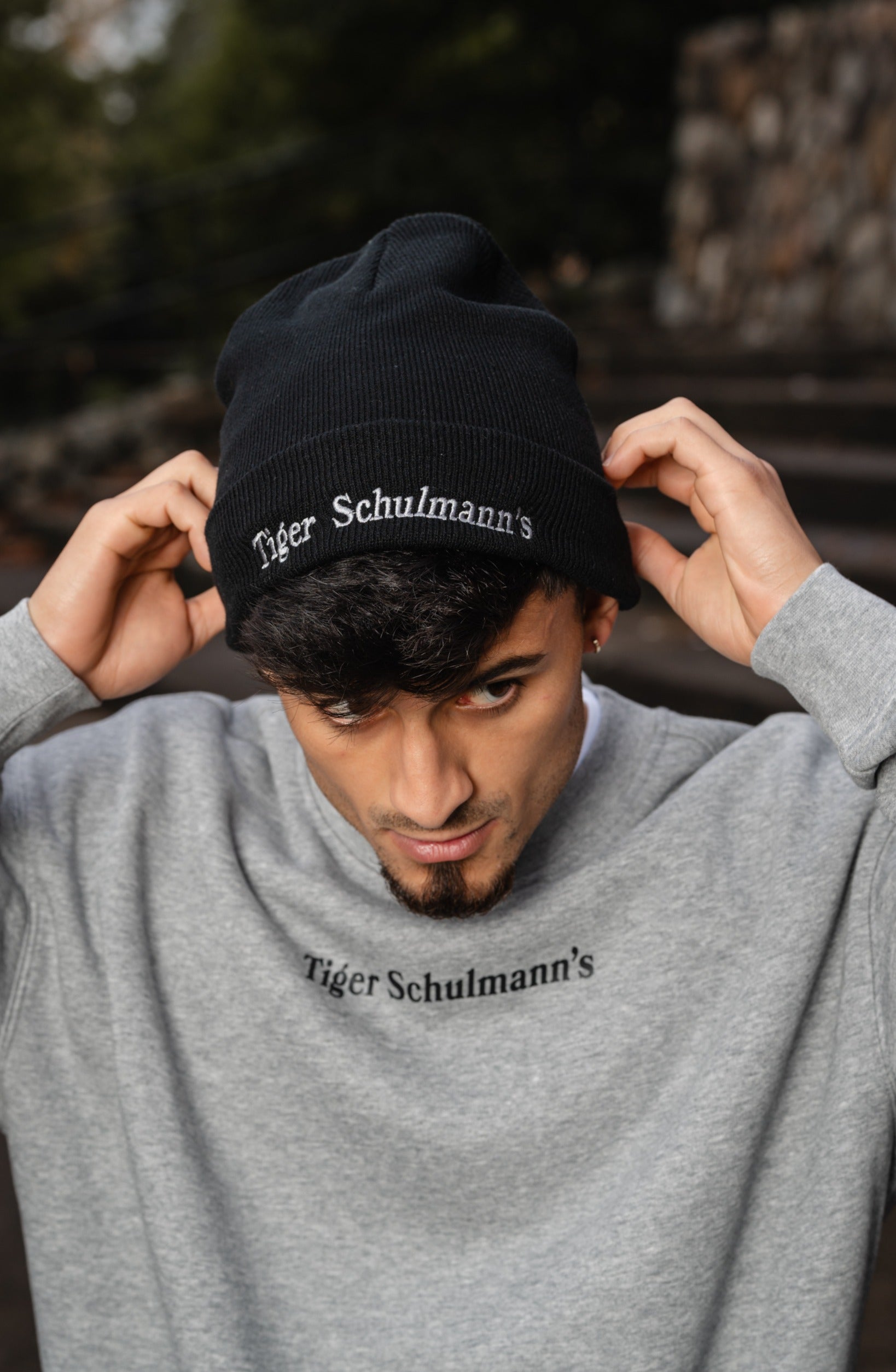 Momentum Beanie Hat for Men & Women - Soft Warm Winter Knit Skull Cap - Black - Perfect for Skiing, Hiking & Outdoor Activities