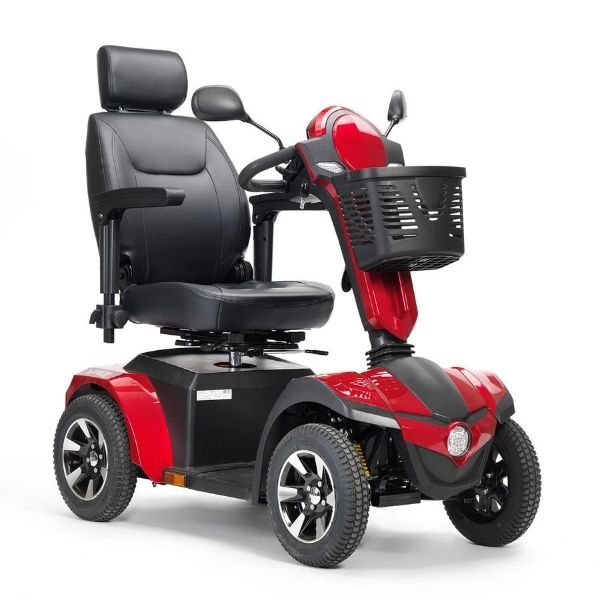 Drive Medical Panther Heavy Duty 4 Wheel Mobility Scooter - Electric Power Wheelchair for Adults & Seniors - Indoor/Outdoor Use for Shopping, Travel & Daily Activities