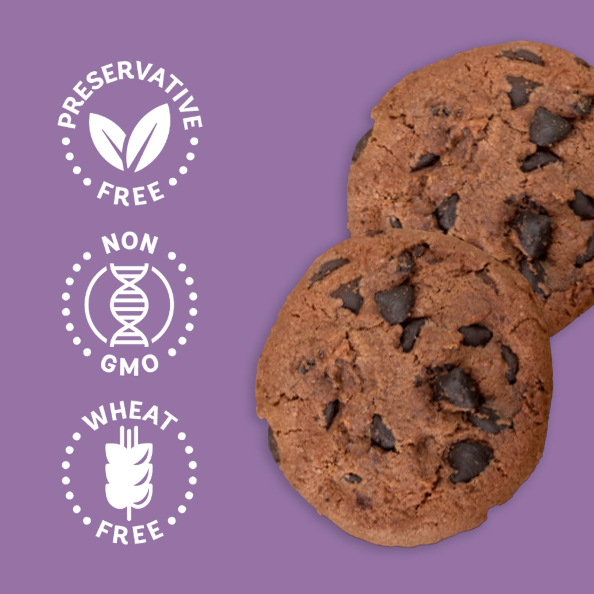 Schar Gluten-Free Double Chocolate Soft Cookies 6-Pack | Rich Chocolate Flavor with Decadent Chocolate Chips | Perfect for Snacking, Dessert & Gift Giving | Allergy-Friendly Treat for Chocolate Lovers