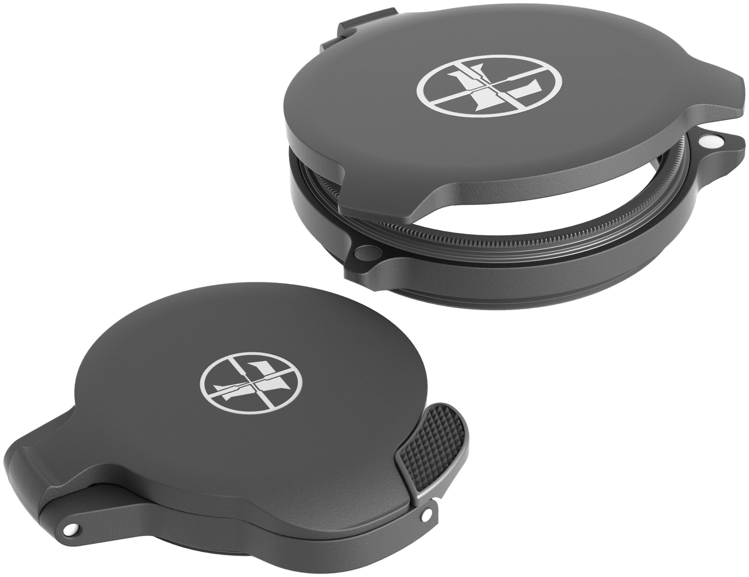 Leupold Alumina 50mm & Standard EP Flip Back Lens Cover Kit - Durable Scope Protection for Hunting, Shooting & Outdoor Adventures