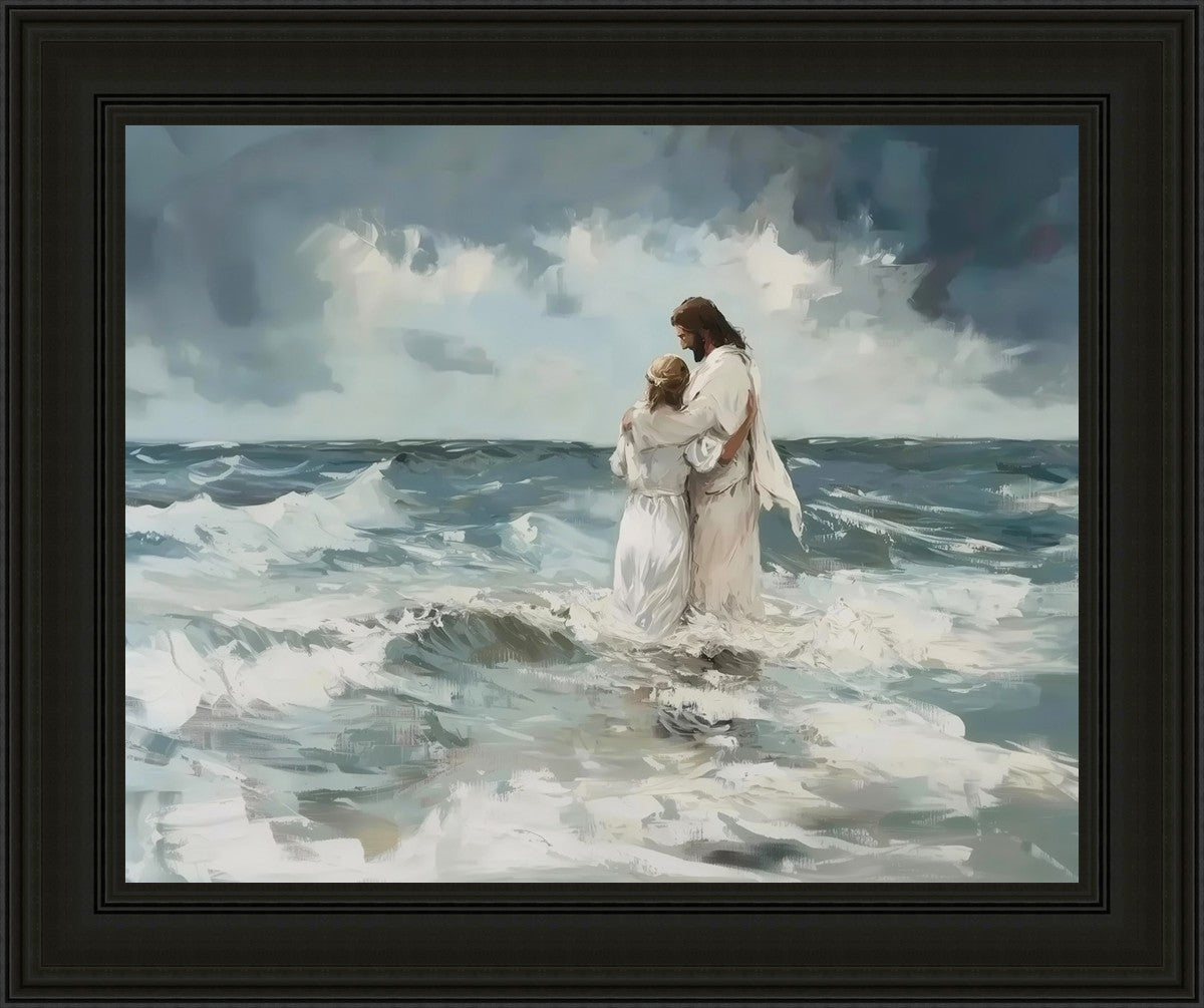 Be Still By Gabriel Heaton - Inspirational Christian Wall Art Decor for Home, Office & Church - Perfect for Prayer Rooms, Bedrooms & Gifts