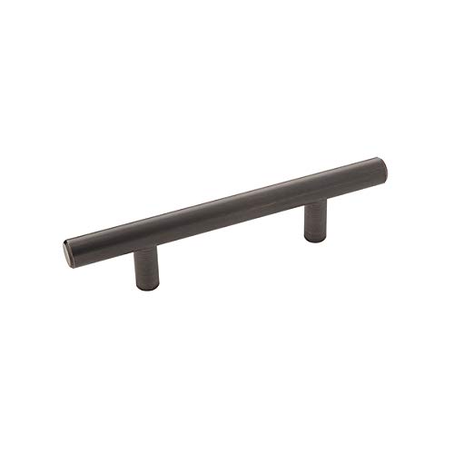 64mm Cabinet Bar Pulls - Vintage Bronze Finish - Modern & Rustic Kitchen & Bathroom Hardware for Drawers & Cabinets