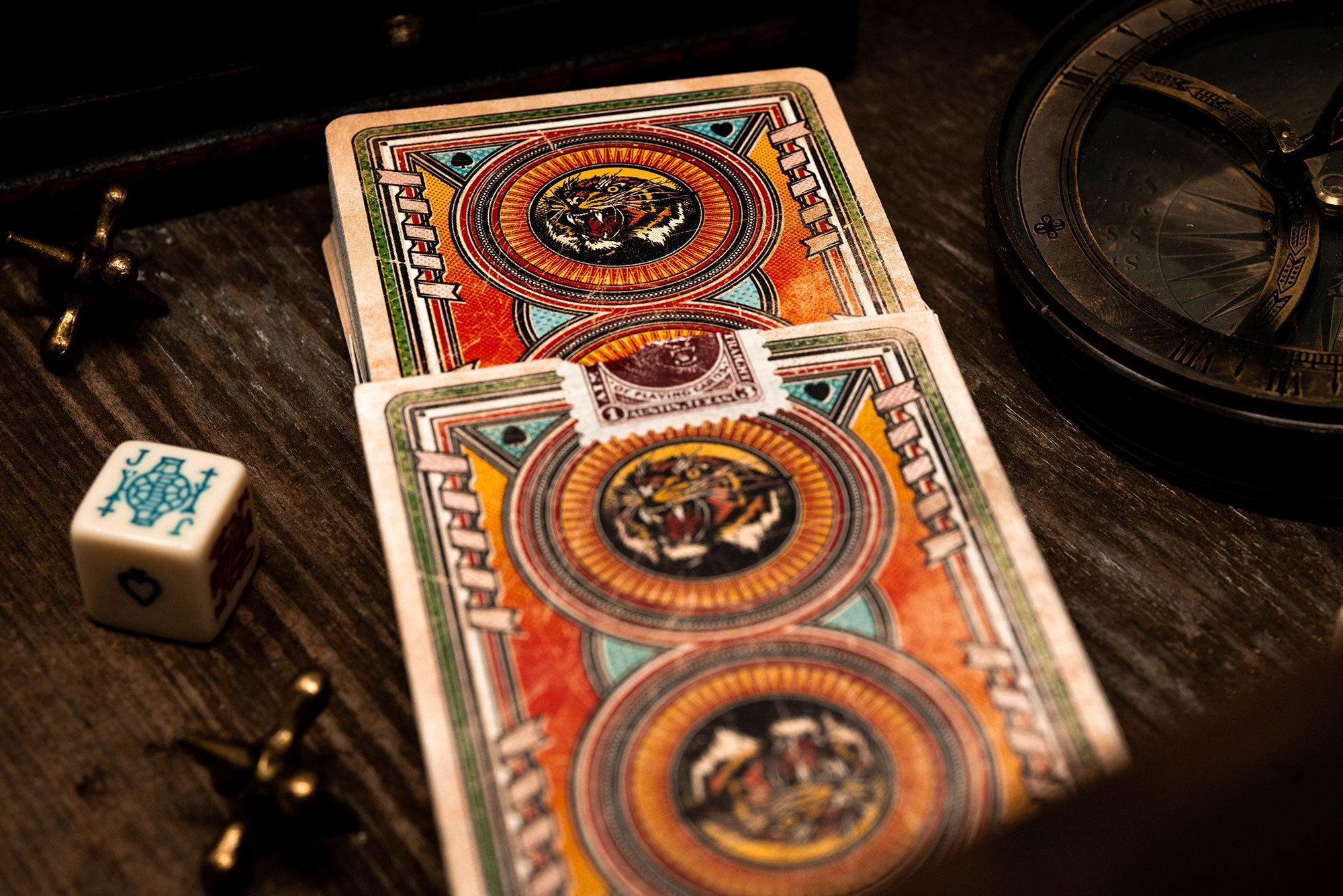 Kings Wild Tigers Playing Cards - Premium Collectible Deck for Card Games, Magic Tricks & Poker Nights | Perfect Gift for Card Enthusiasts & Game Nights