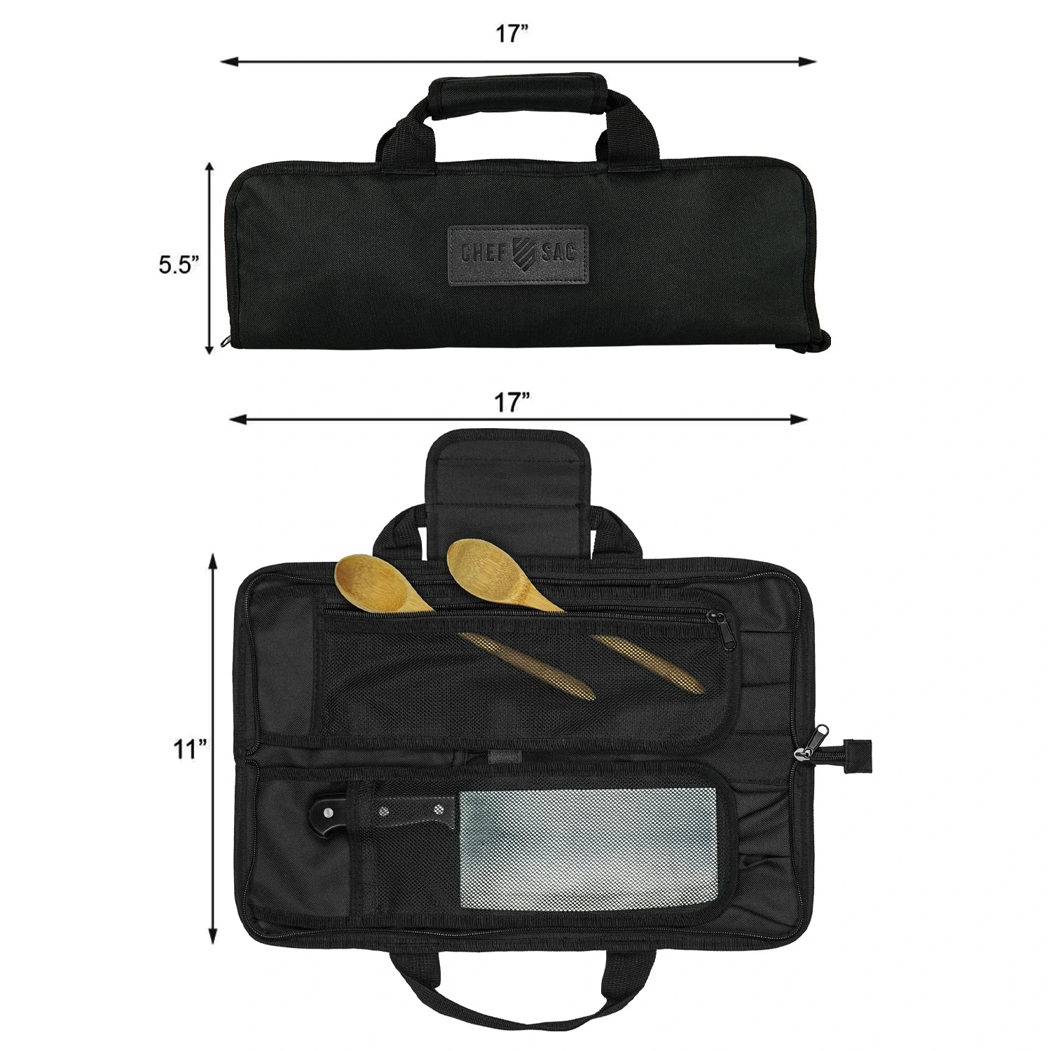 Premium Chef Knife Bag for Travel - Durable & Lightweight Knife Storage Case for Chefs, Camping, BBQ, and Outdoor Cooking Accessories