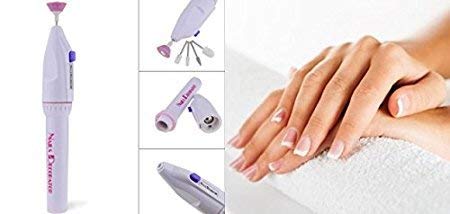 Kthree Trade 5-in-1 Electric Nail Drill Machine Kit - Professional Manicure Pedicure Tool with Grinder, Polisher & Decorator for Salon & Home Use | Perfect for Nail Art, Grooming & Polish