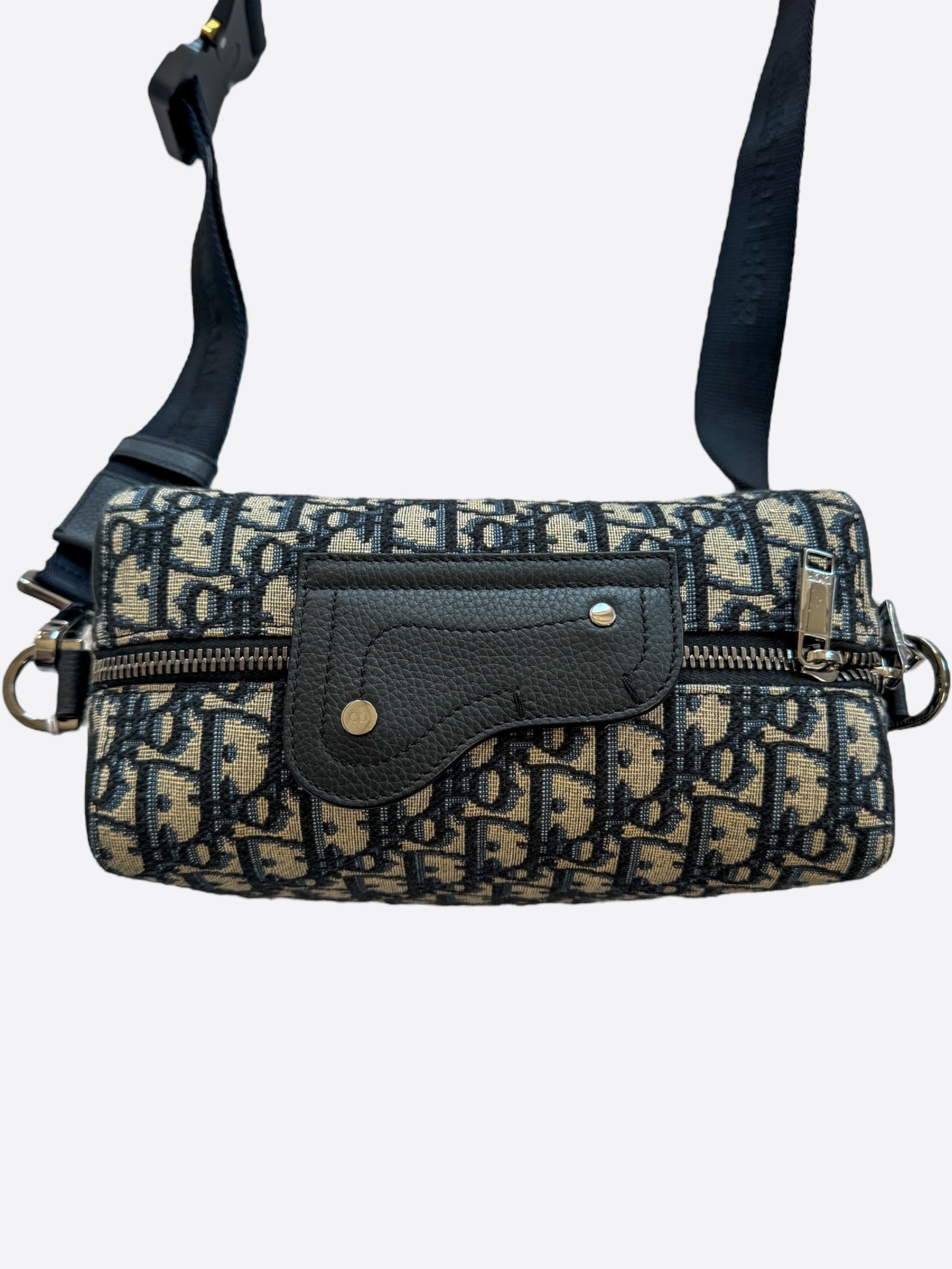 Dior Oblique Lingot Shoulder Bag in Beige - Luxury Crossbody Purse for Women | Perfect for Work, Travel & Evening Events