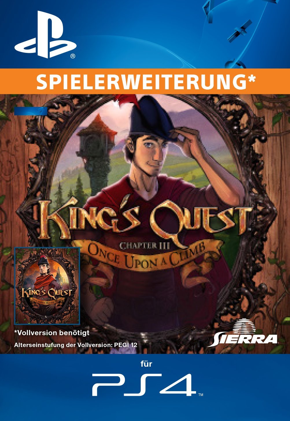 King's Quest - Chapter 3: Tower Conquest [Expansion] [PS4 Digital Code - Austrian Account] - Fantasy Adventure Game for PlayStation 4 Players
