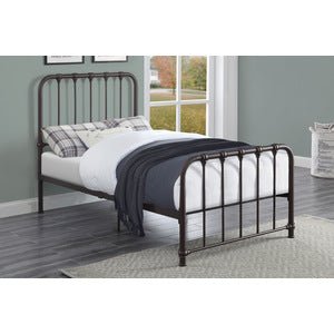 Bethany Collection Twin Platform Bed Frame - Sturdy Wooden Bed for Kids & Teens - Perfect for Small Bedrooms, Guest Rooms & Dormitories