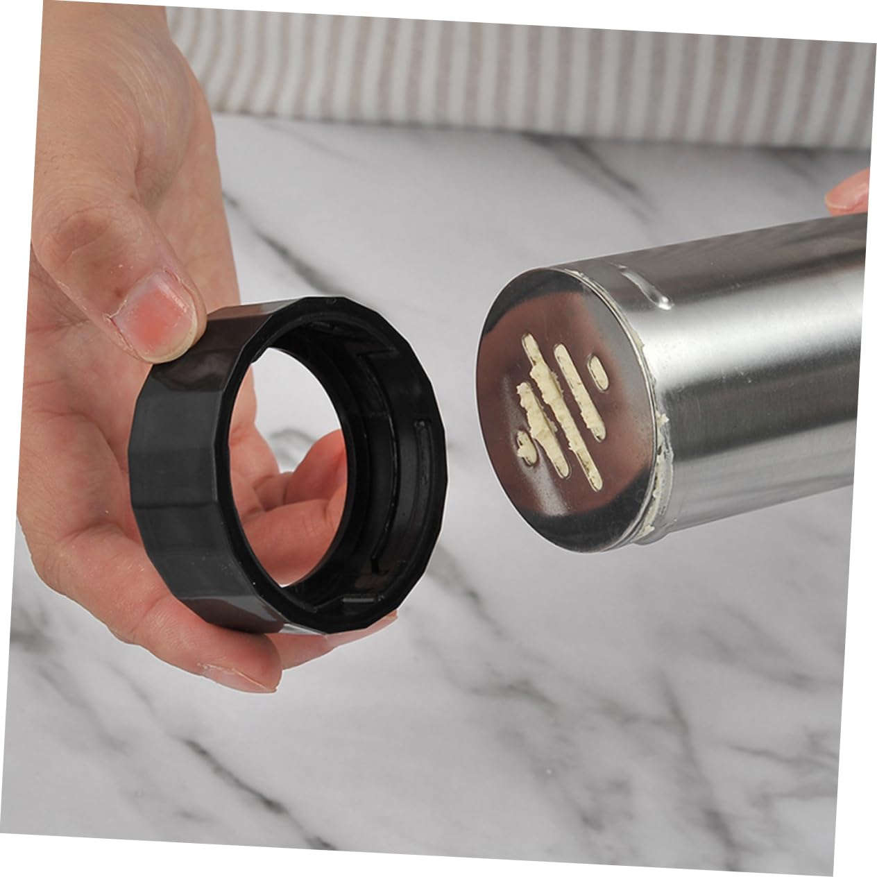 Uonlytech Stainless Steel Cookie Press Kit - Manual Churros Maker, Biscuit & Spritz Cookie Press for Sugarcraft - Perfect for Baking Cookies, Churros, and Pastries at Home