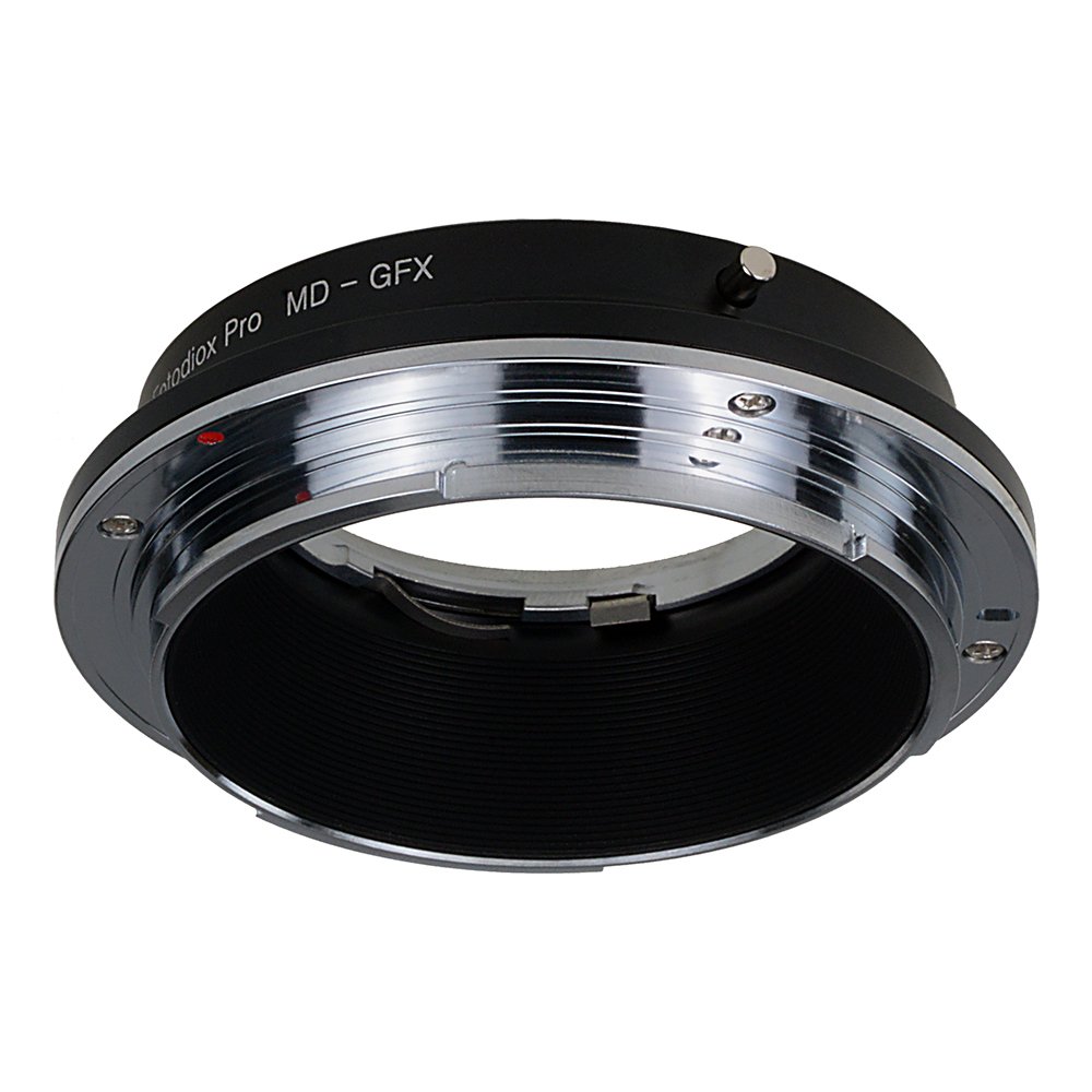 Fotodiox Pro Lens Mount Adapter - Minolta MD to Fujifilm GFX G-Mount Camera Adapter for Professional Photography & Videography