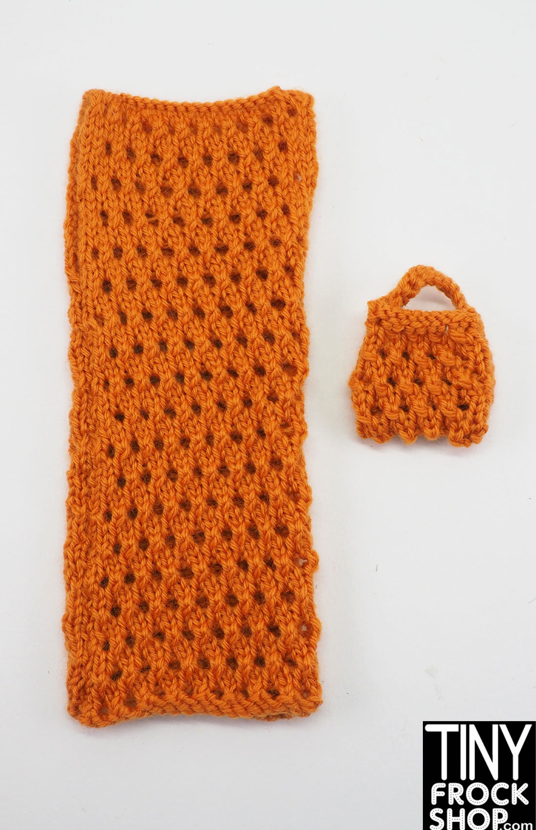 12 Fashion Doll Alex Dress with Bag by Knits4Dolls - Multiple Colors | Perfect for Doll Collectors, Birthday Gifts & Playtime Accessories