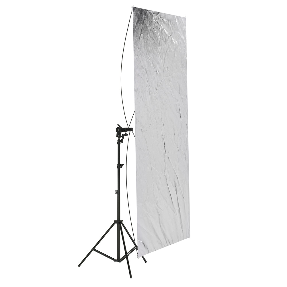 Professional NEEWER 90x180cm Photography Light Reflector - 5-in-1 Collapsible Silver/Gold/White/Black/Translucent for Portrait, Product, and Outdoor Photography