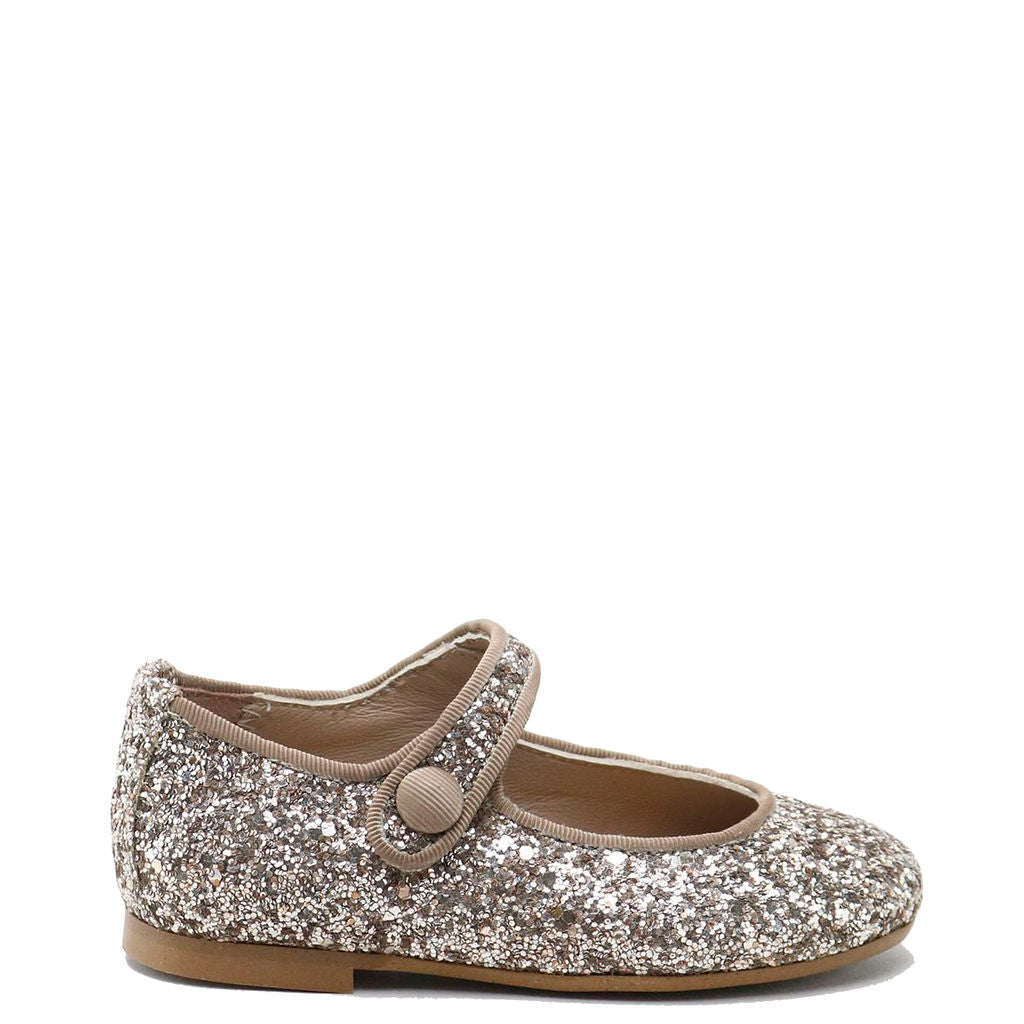 Glitter Skin Mary Jane Shoes for Women - Sparkly Comfortable Flats - Perfect for Parties, Weddings & Special Occasions