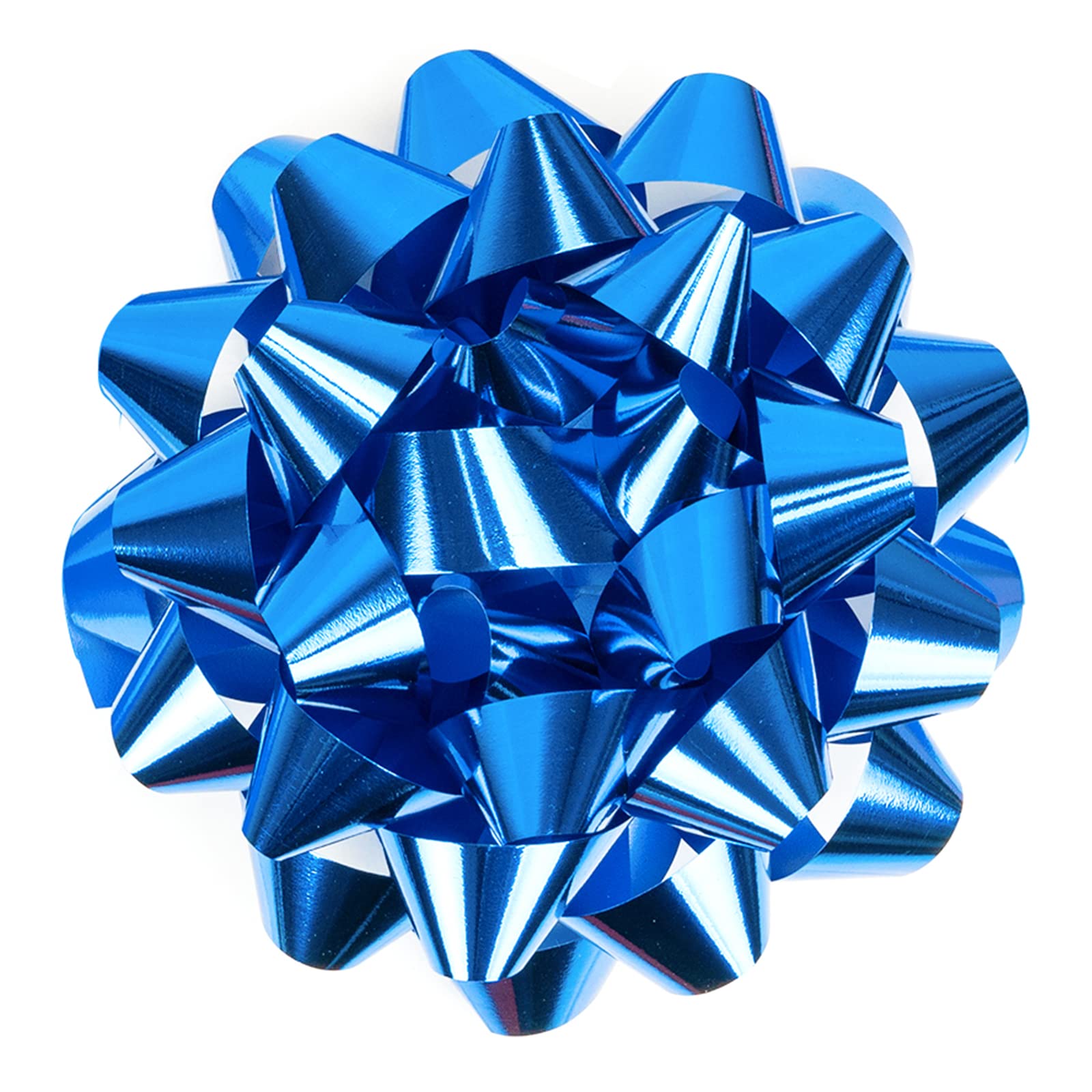 MAYPLUSS 6-Inch Gift Bow Assortment - 3 Premium Royal Blue Bows for Birthday, Holiday & Party Decorations - Perfect for Gift Wrapping, Wedding Favors & Christmas Presents