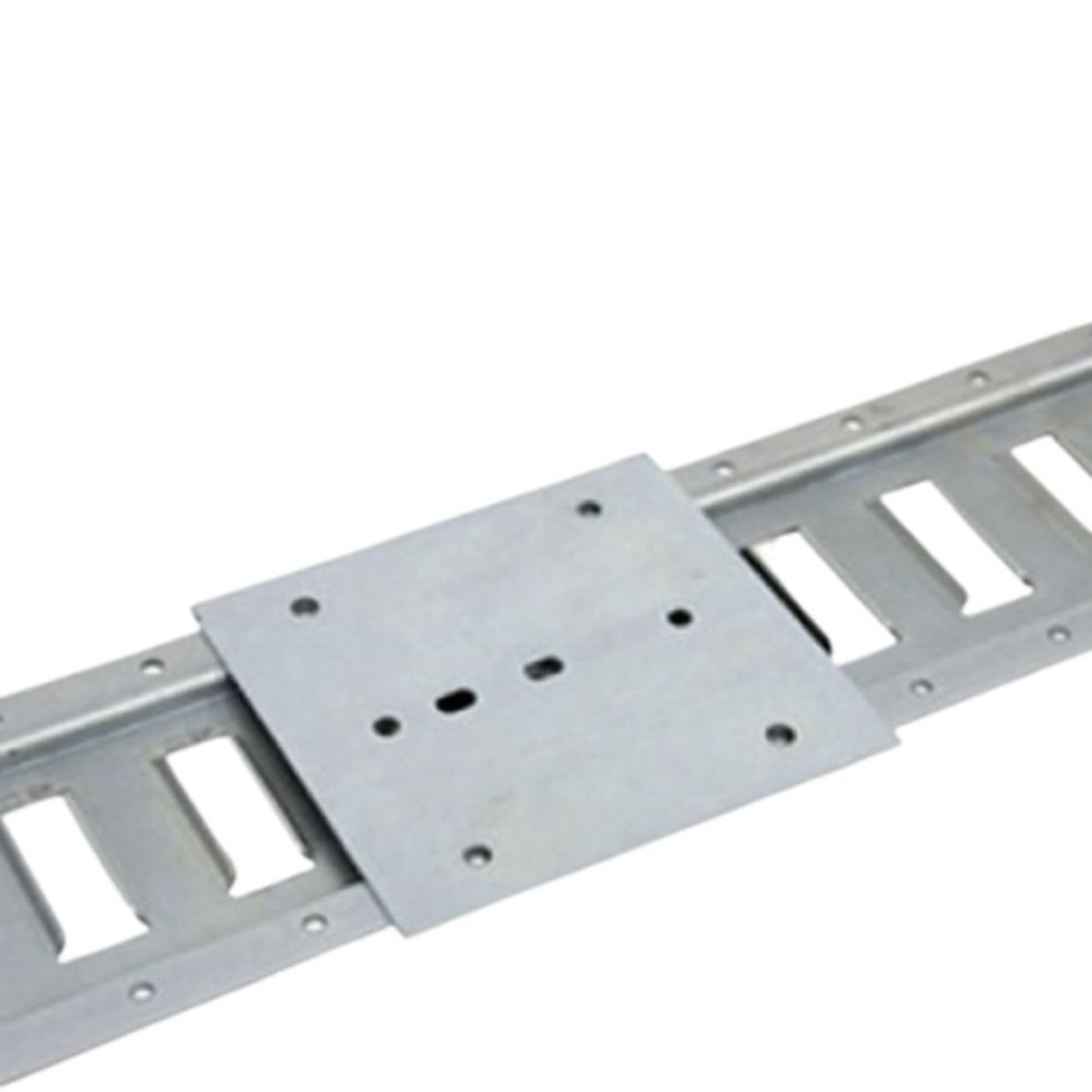 DC Cargo Ultra Secure E-Track Plate Installation Kit - 8-Pack with Rail Mounting Back Plates, Bolts, Nuts & Washers | Heavy-Duty Cargo Tie-Down System for Trailers, Trucks & Vans