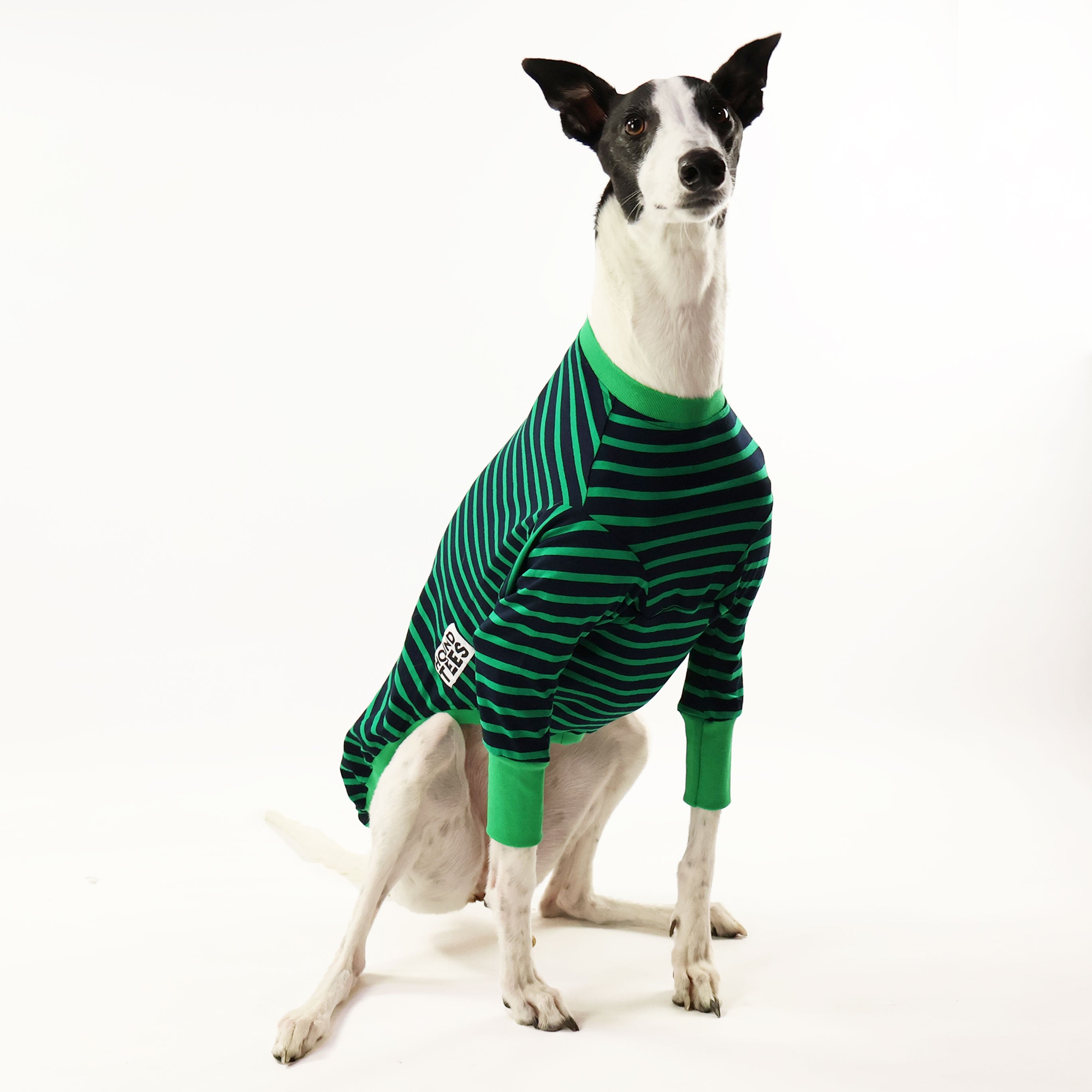 Kermit Greyhound Long Sleeve Hound T-Shirt - Comfortable Dog Lover Apparel for Casual Wear & Pet Owner Outfits