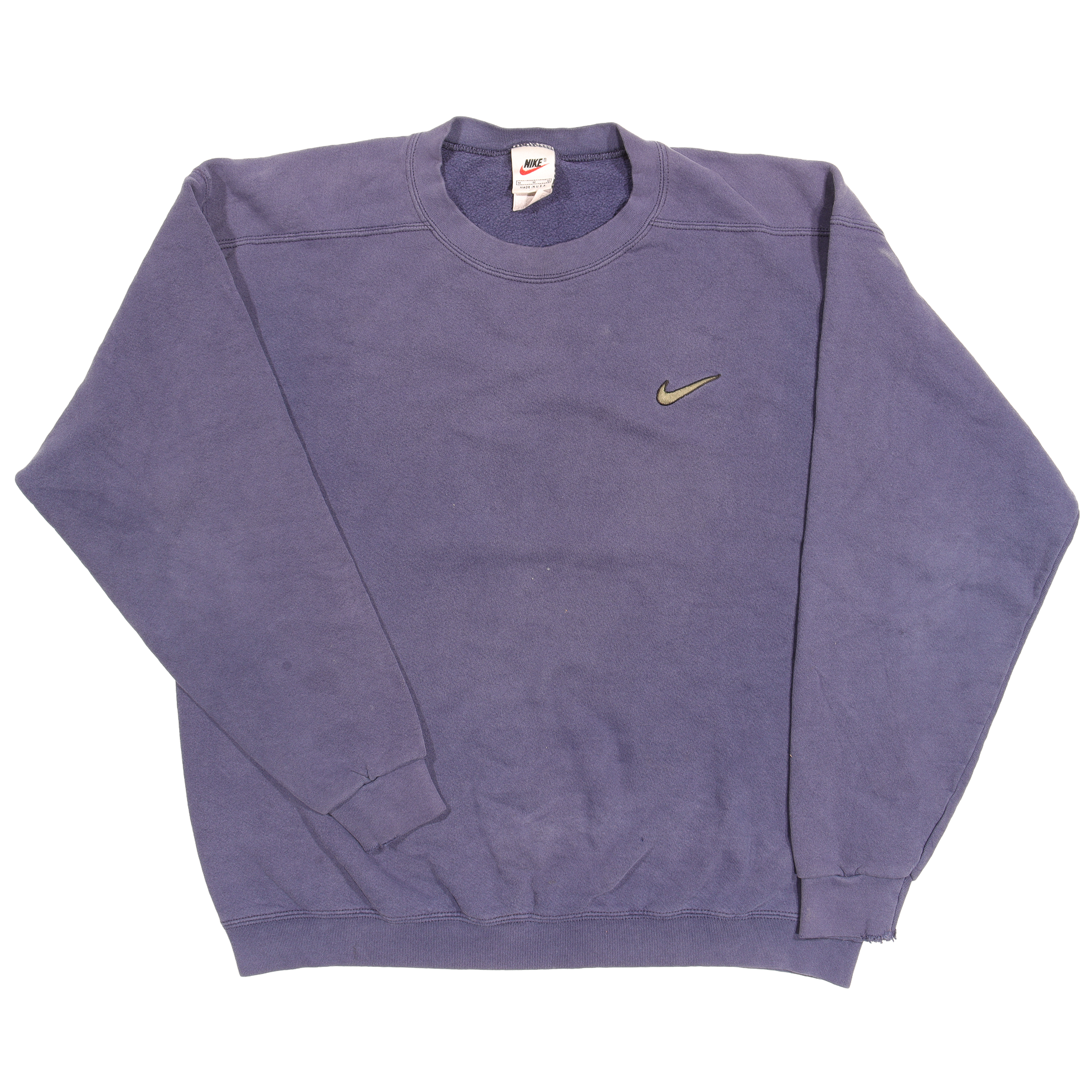 Vintage 1990s Nike Embroidered Checkered Sweatshirt - Retro 90s Streetwear for Men & Women | Perfect for Casual Wear, Gym & Hip Hop Fashion