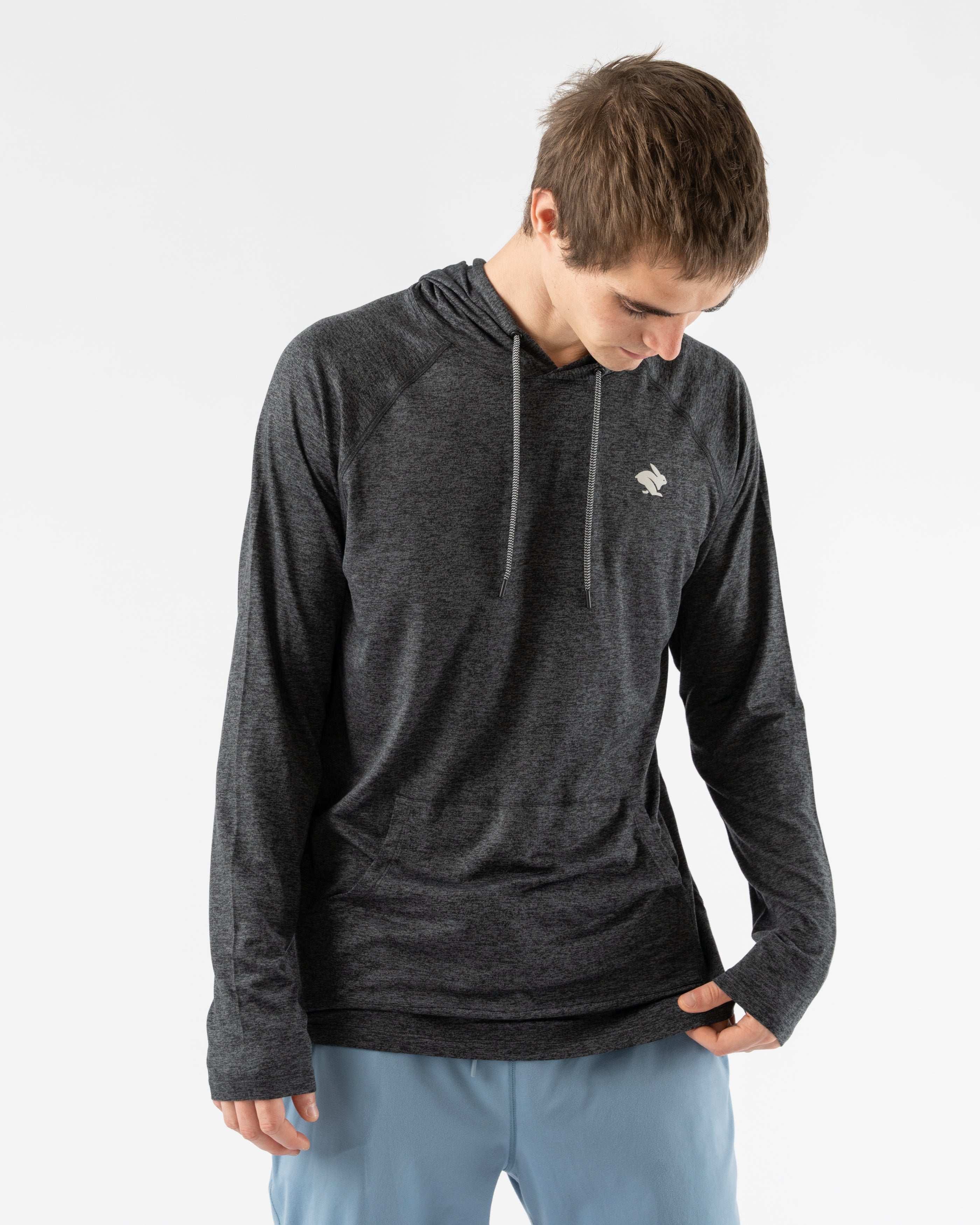 Men's Easy Pullover Hoodie - Soft & Comfortable Core Sweatshirt for Casual Wear, Gym, and Outdoor Activities