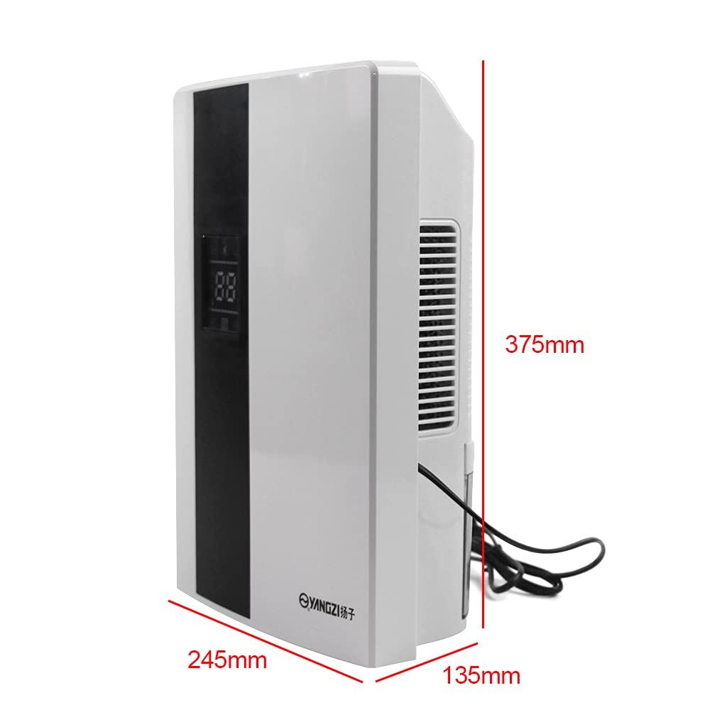 Smart Remote Control Dehumidifier - 90W 2200ml Capacity with LCD Display - Ideal for Living Room, Bedroom, Bathroom, Study & Kitchen - Perfect for Home, Office and Basement Moisture Control