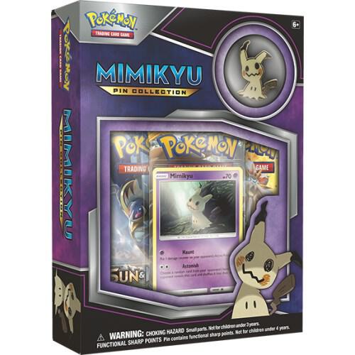 Mimikyu Enamel Pin Collection Box Set - Cute Ghost Pokemon Pins for Backpacks, Jackets & Hats - Perfect for Cosplay, Gifts & Anime Fans