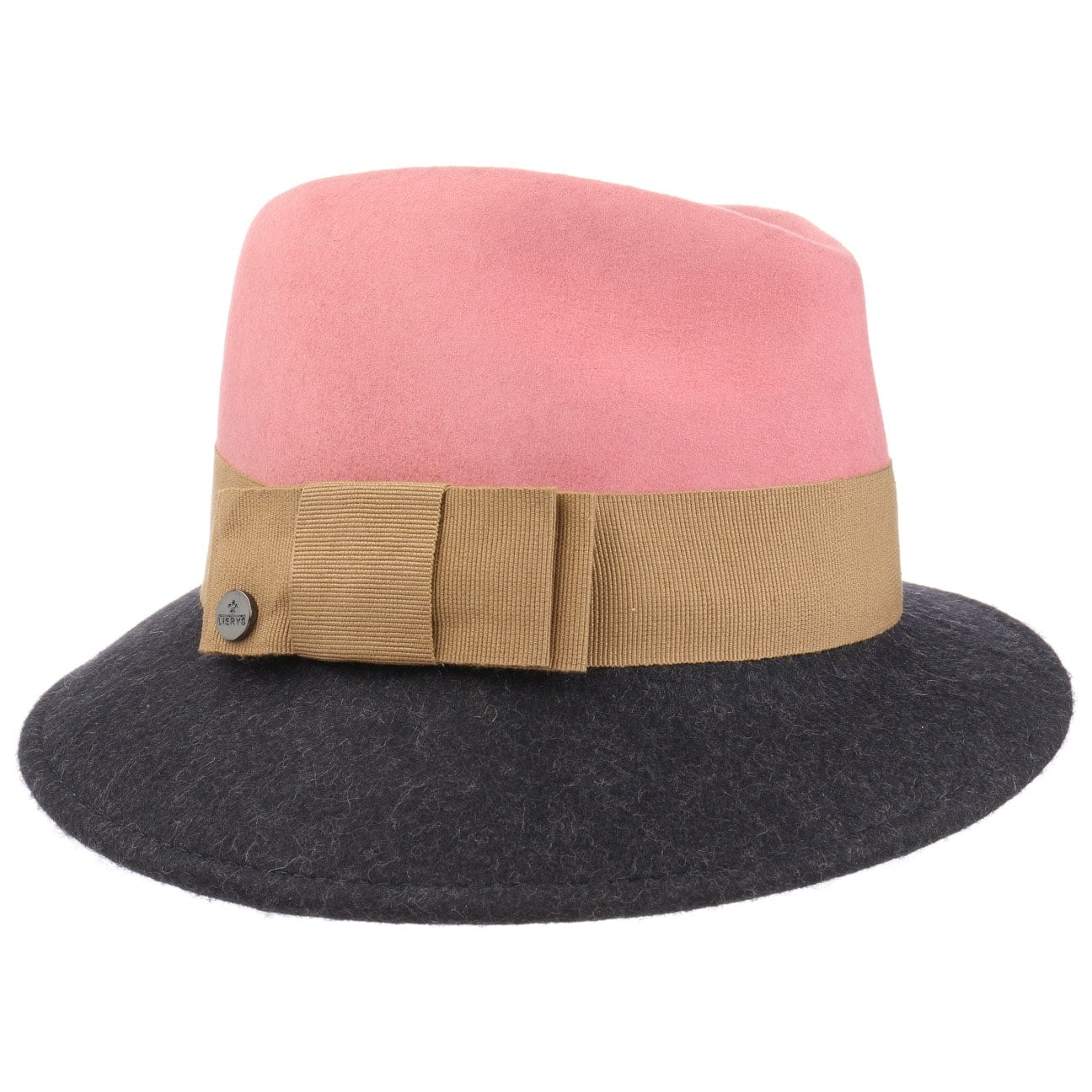 Lierys Asym Twotone Wool Felt Hat - Stylish Winter Fashion Accessory for Women | Perfect for Outdoor Events, Travel & Cold Weather