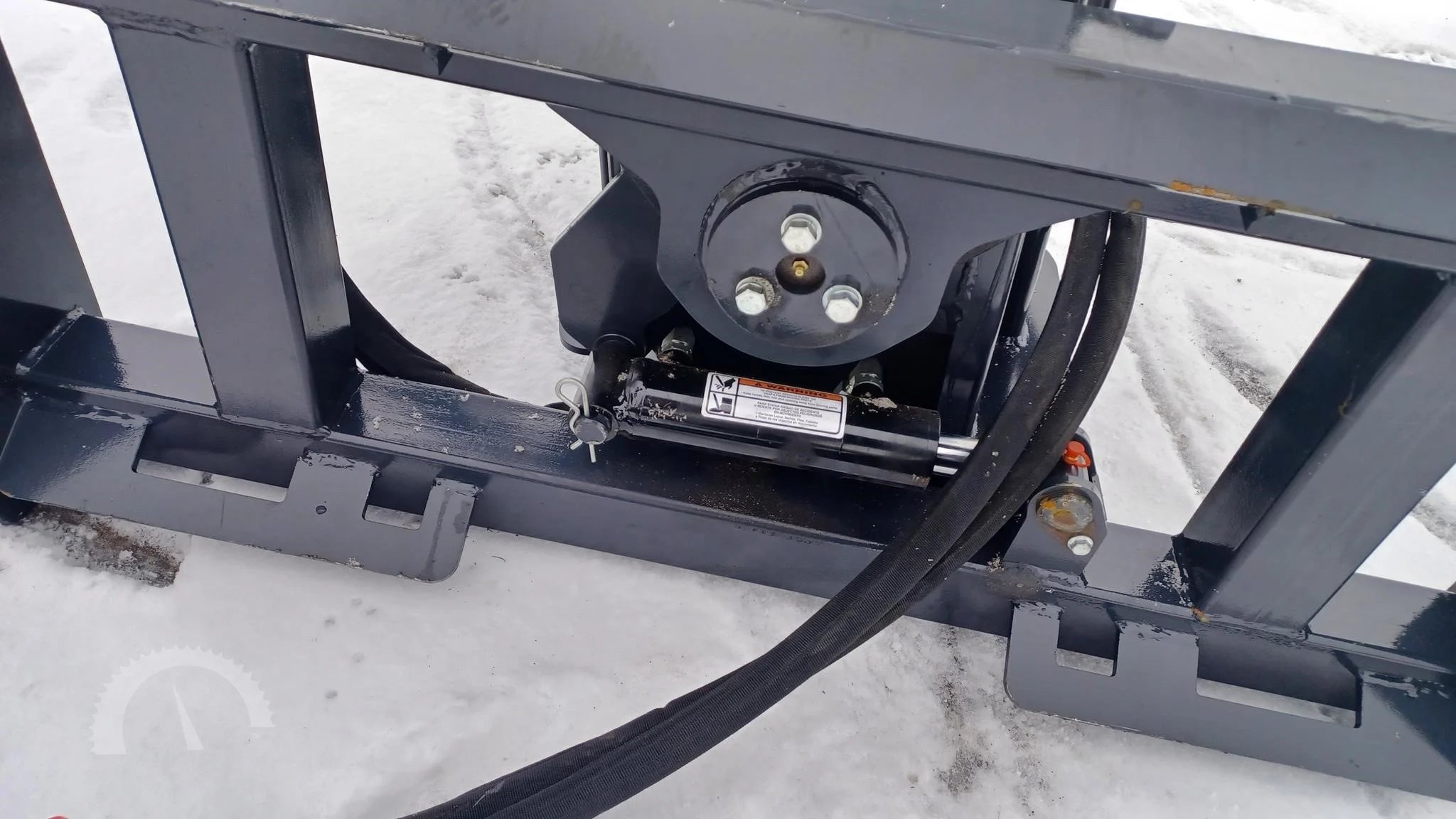 Skid Steer Post Driver Attachment - Hydraulic Quick Sledge for Fence & Sign Installation | 10 GPM Min Flow (Model CPD1284H) | Perfect for Farm, Construction & Landscaping Projects