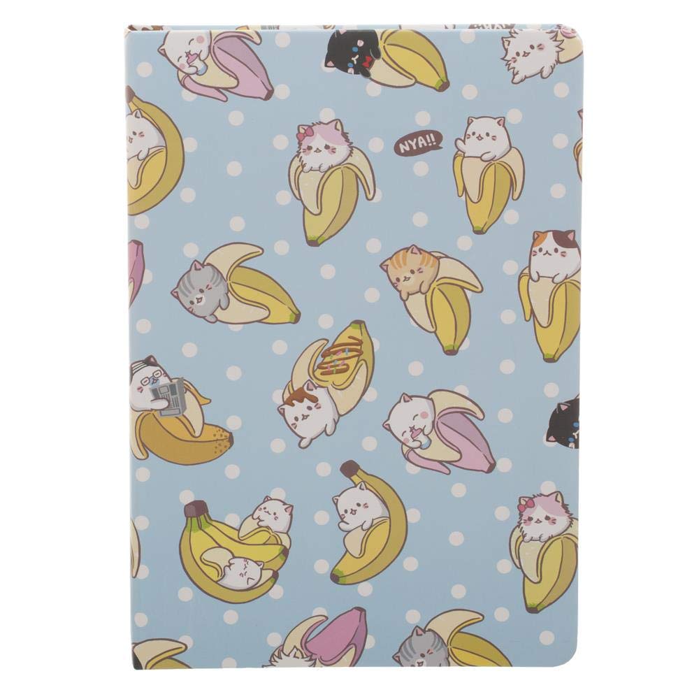 Bananya Anime Stationery Set - Cute Cat School & Office Supplies - Kawaii Notebooks, Pens & Accessories for Students, Work & Gift Giving