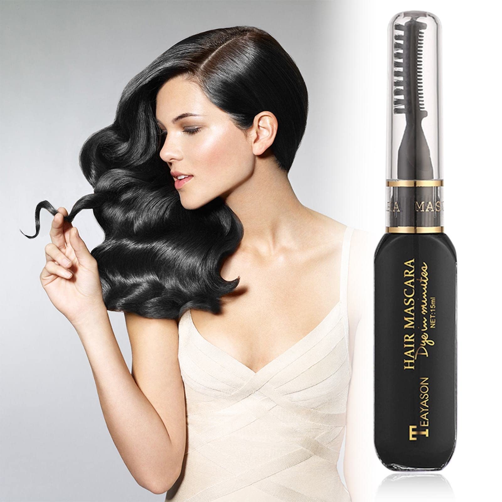 Washable Temporary Hair Dye Chalk Comb - Instant Hair Color Highlights for Women | Disposable & Non-Damaging | Perfect for Parties, Halloween & Cosplay
