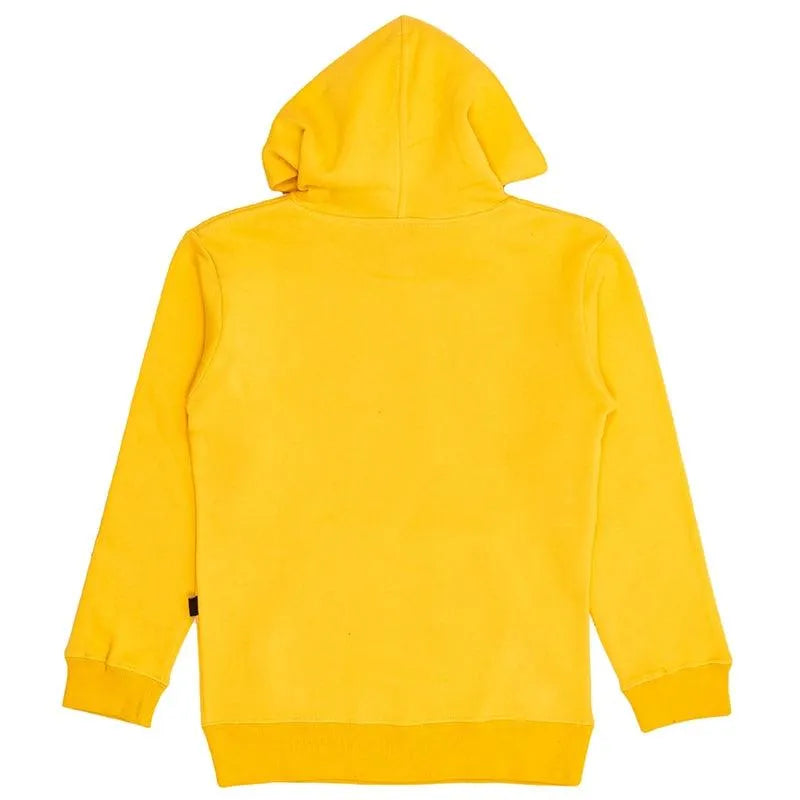 Quiksilver Kids' Yellow Logo Hoodie - Boys' & Girls' Pullover Sweatshirt for Outdoor Play & School Activities