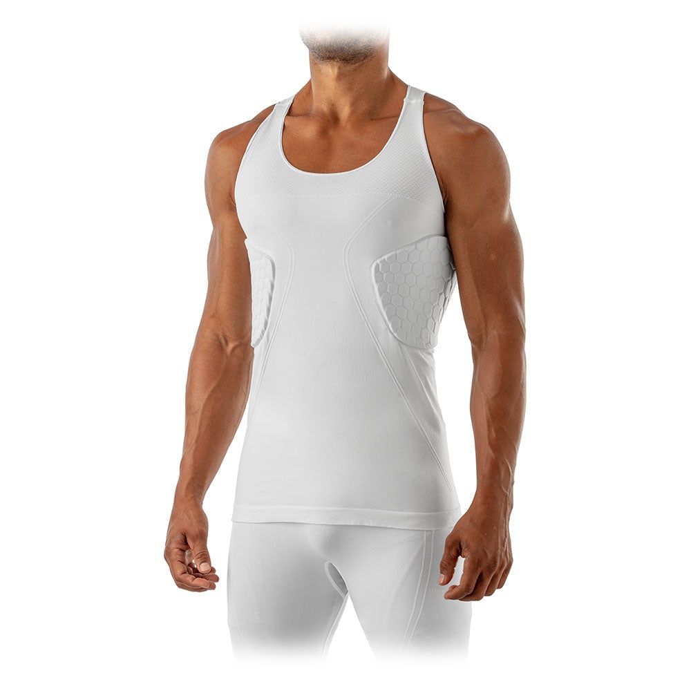 ELITE HEX® Performance Tank Shirt with 3-Pad Technology - Gym Workout & Athletic Training Top for Men & Women