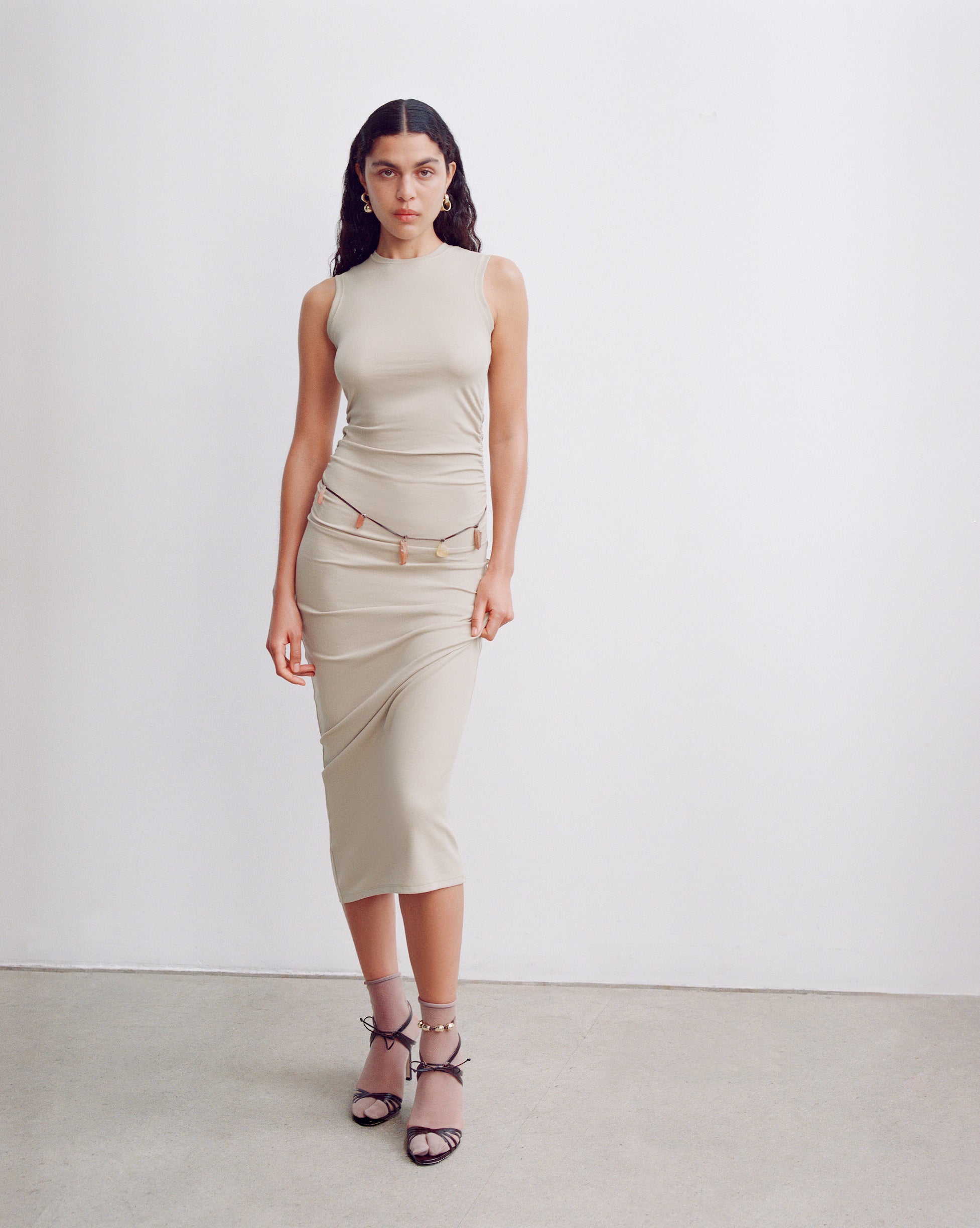 Liana Midi Dress - Flowy Summer Dress for Women | Elegant Casual & Party Wear | Perfect for Beach, Wedding & Date Night