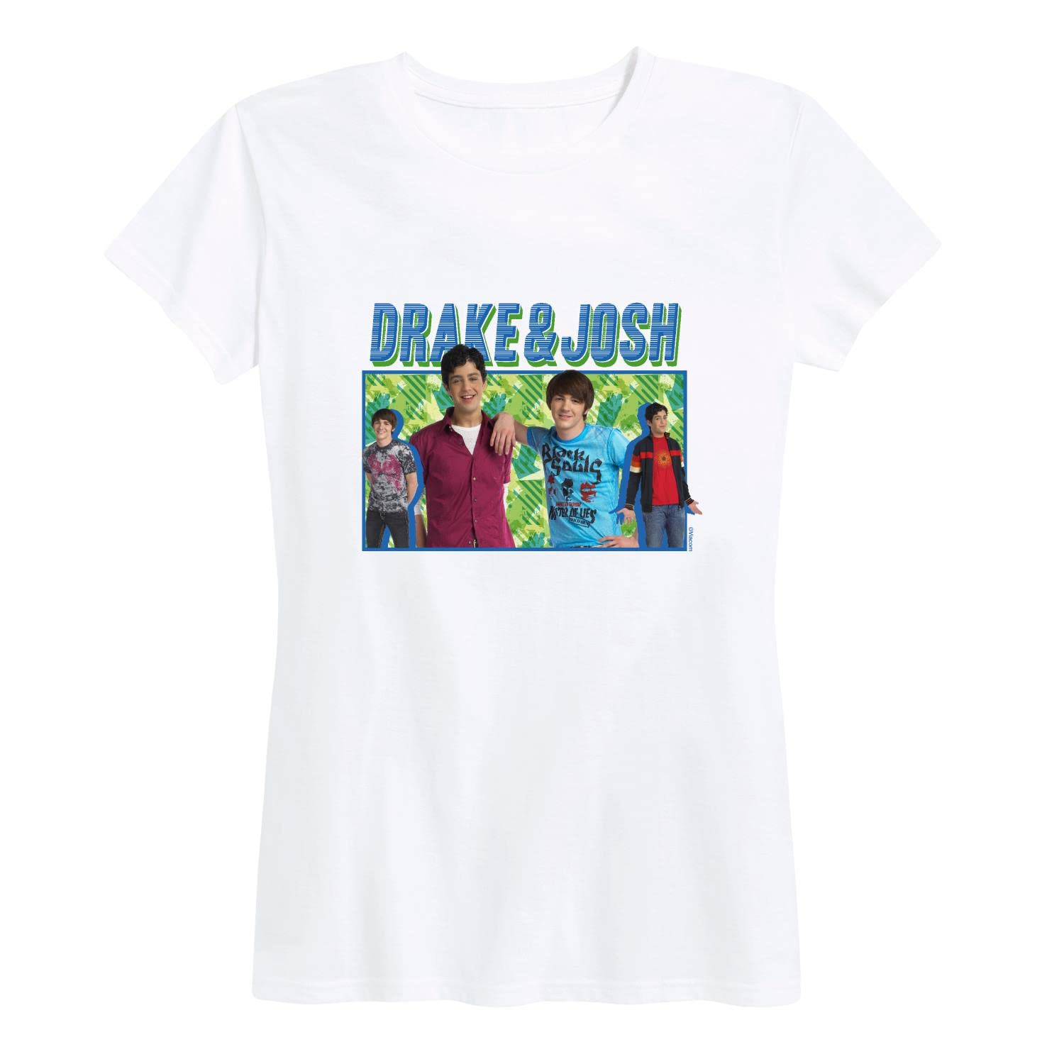 Drake and Josh Women's Graphic T-Shirt | Short Sleeve Cotton Tee | Funny TV Show Merchandise | Perfect for Casual Wear, Fan Gifts & Pop Culture Events