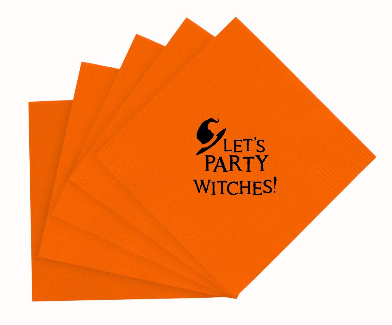 50-Pack Halloween Party Napkins - 5x5