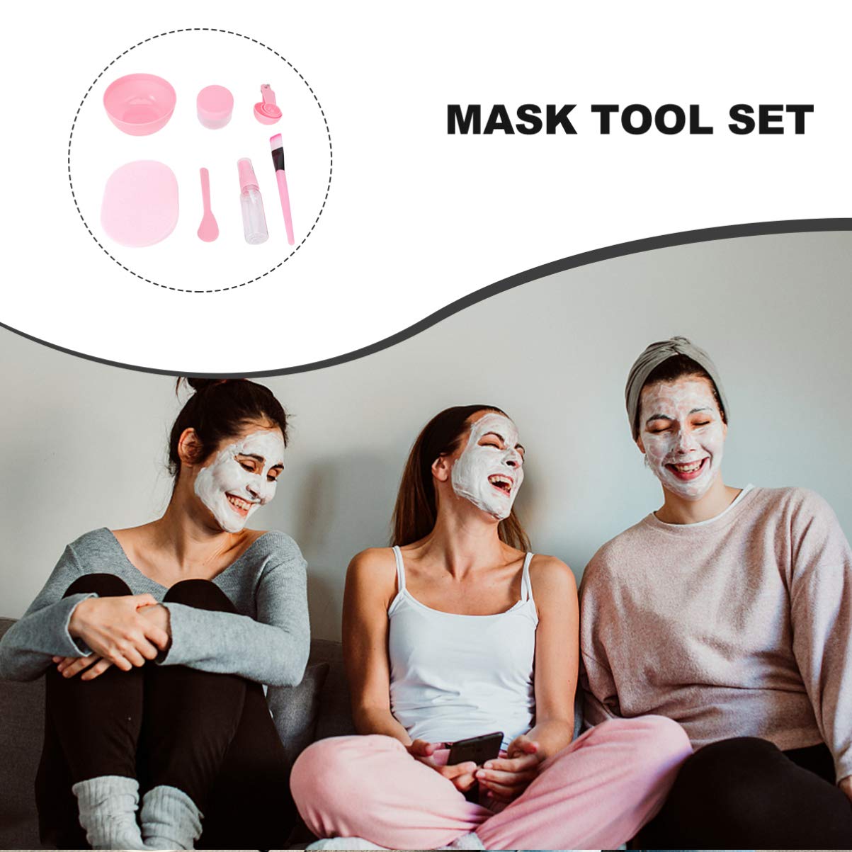Beaupretty 10-in-1 Facial Mask Tool Kit - Professional Skincare Tools for Face Mask Application, Removal & Massage - Perfect for Spa, Home Beauty Routine & Self-Care Days