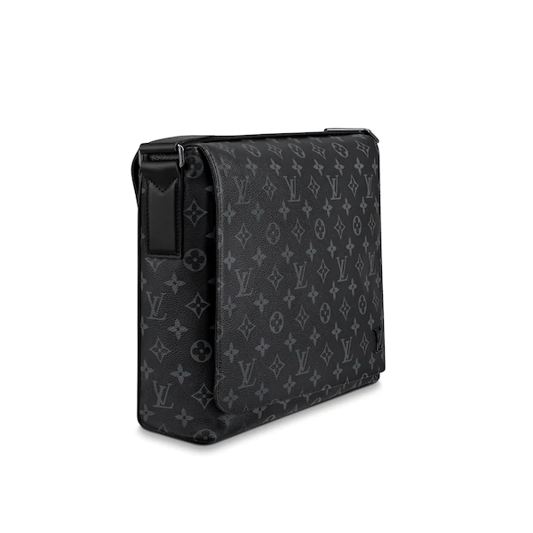 Louis Vuitton District MM Damier Ebene Canvas Crossbody Bag - Stylish & Durable for Work, Travel & Everyday Use
