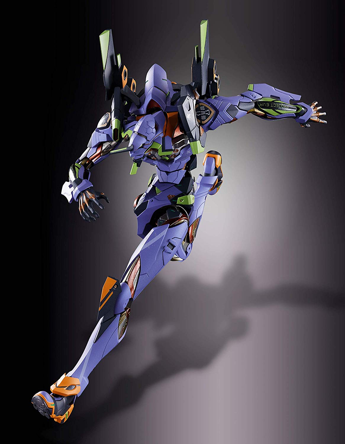 Bandai Metal Build Evangelion EVA-01 Test Type Action Figure - Neon Genesis Evangelion Collectible Model for Anime Fans & Display