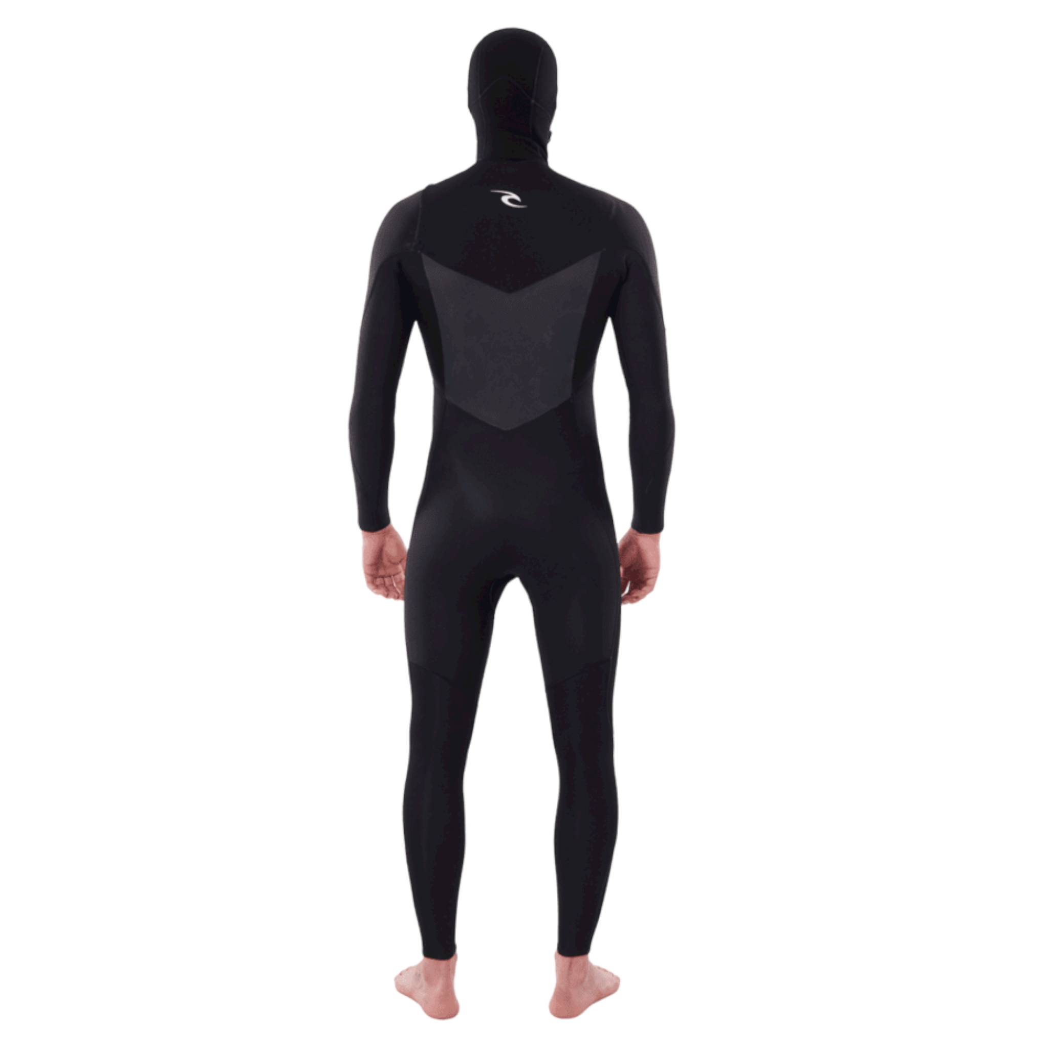 Rip Curl Dawn Patrol 5/4 Chest Zip Hooded Wetsuit for Men & Women - Premium Neoprene Surfing Wetsuit with Thermal Lining - Perfect for Cold Water Surfing, Diving & Water Sports