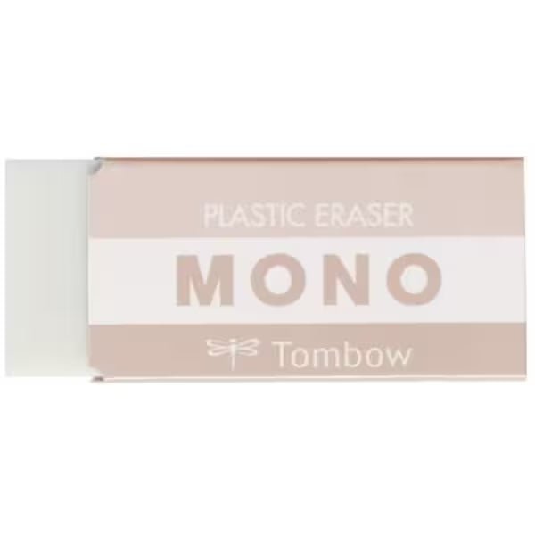 Premium Mono Eraser - Mineral Color by Tombow | High-Quality Drafting & Sketching Tool for Artists, Architects & Designers | Perfect for Pencil, Charcoal & Pastel Artwork
