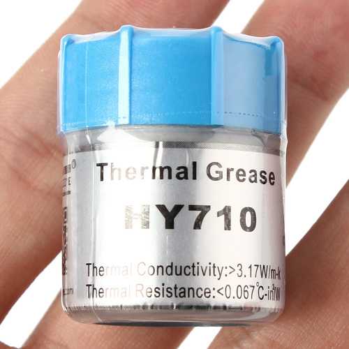 20g Silver Thermal Conductive Grease Paste for CPU GPU Cooling - High-Performance Heat Sink Compound for PC Laptop & Electronics Repair (Ideal for Overclocking & Thermal Management)