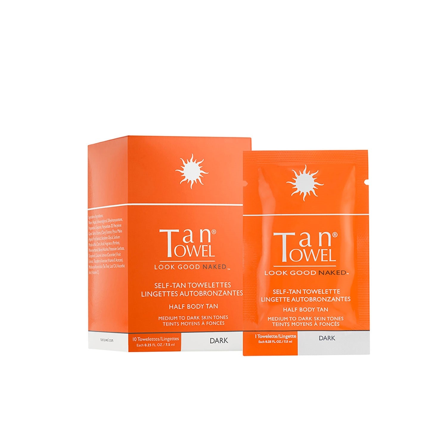 Body Tan Towel - Premium Self Tanning Towel for Sunless Tanning, Easy & Streak-Free Application - Perfect for Travel, Gym & Quick Tan Touch-Ups